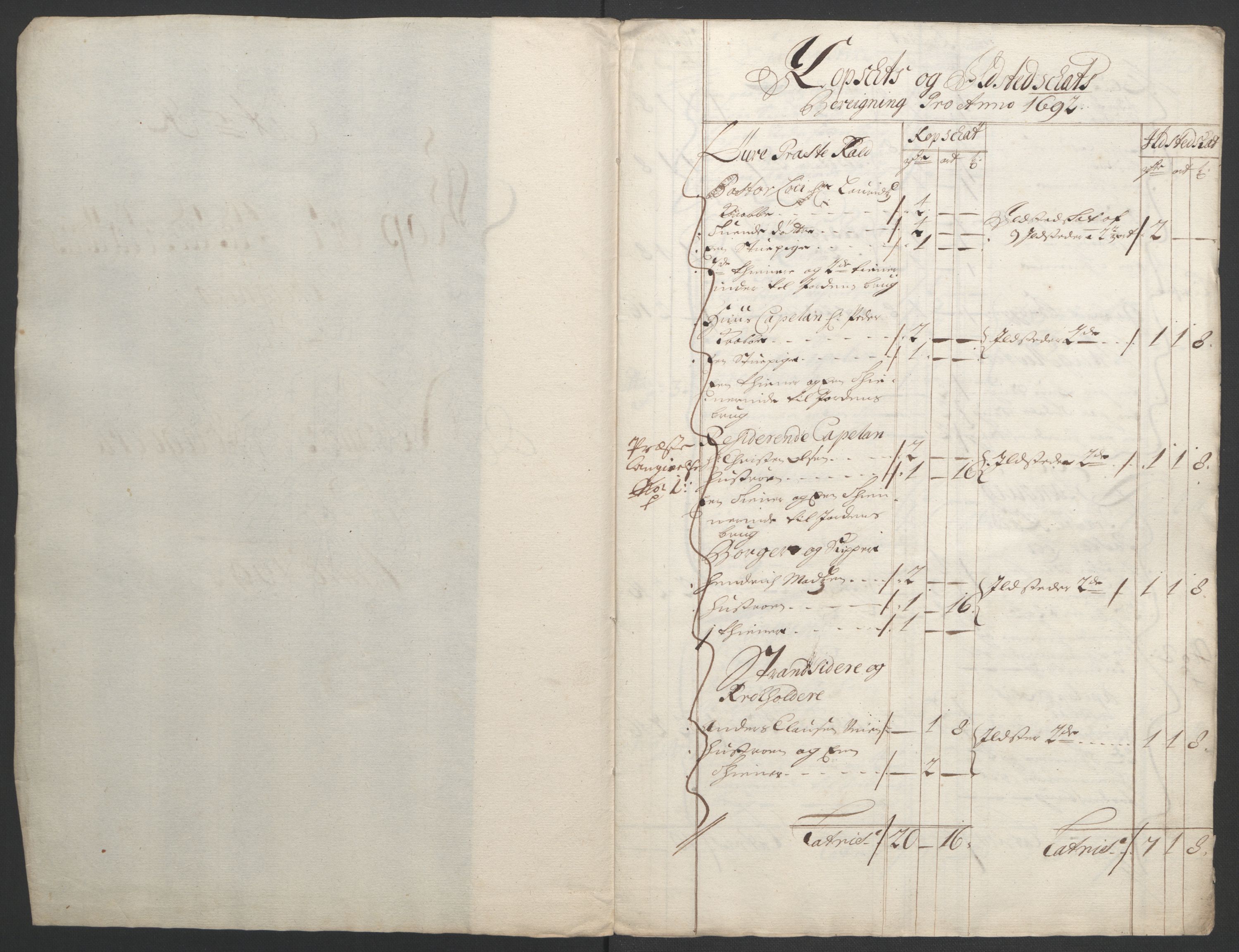 Rentekammeret inntil 1814, Reviderte regnskaper, Fogderegnskap, RA/EA-4092/R56/L3735: Fogderegnskap Nordmøre, 1692-1693, p. 143