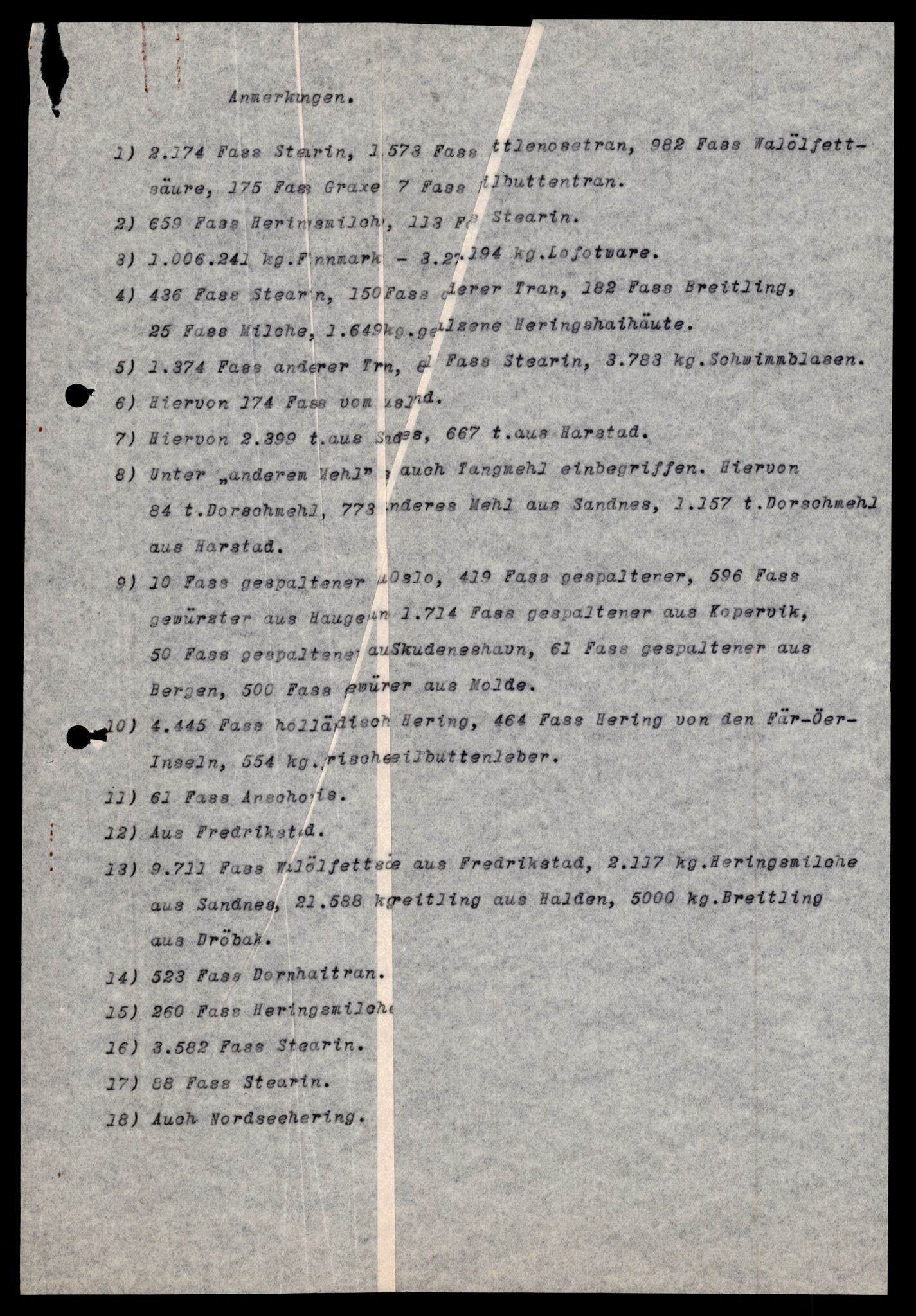 Forsvarets Overkommando. 2 kontor. Arkiv 11.4. Spredte tyske arkivsaker, AV/RA-RAFA-7031/D/Dar/Darc/L0021: FO.II. Tyske konsulater, 1929-1940, p. 1403