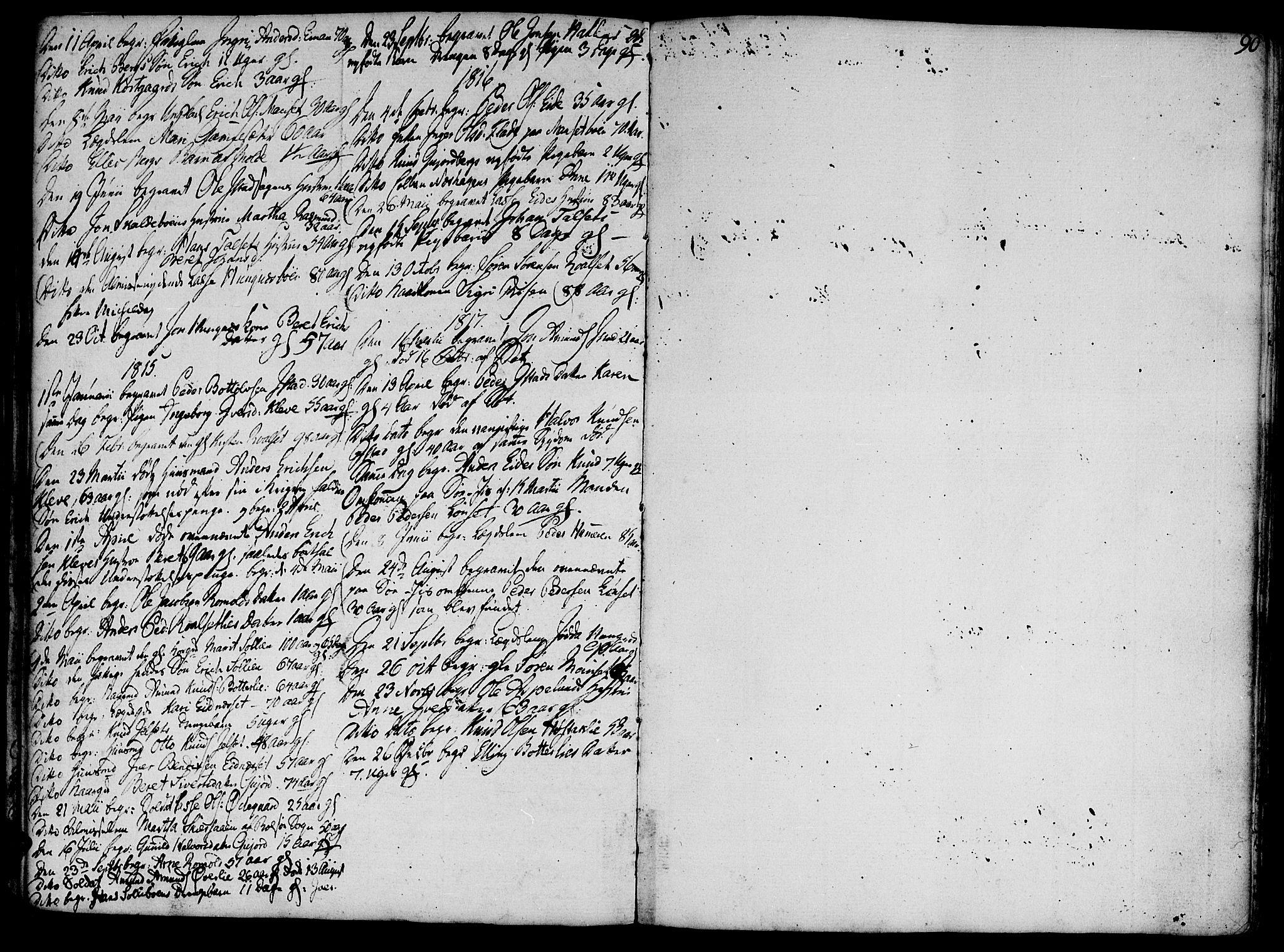 Ministerialprotokoller, klokkerbøker og fødselsregistre - Møre og Romsdal, AV/SAT-A-1454/555/L0650: Parish register (official) no. 555A02 /2, 1798-1821, p. 90