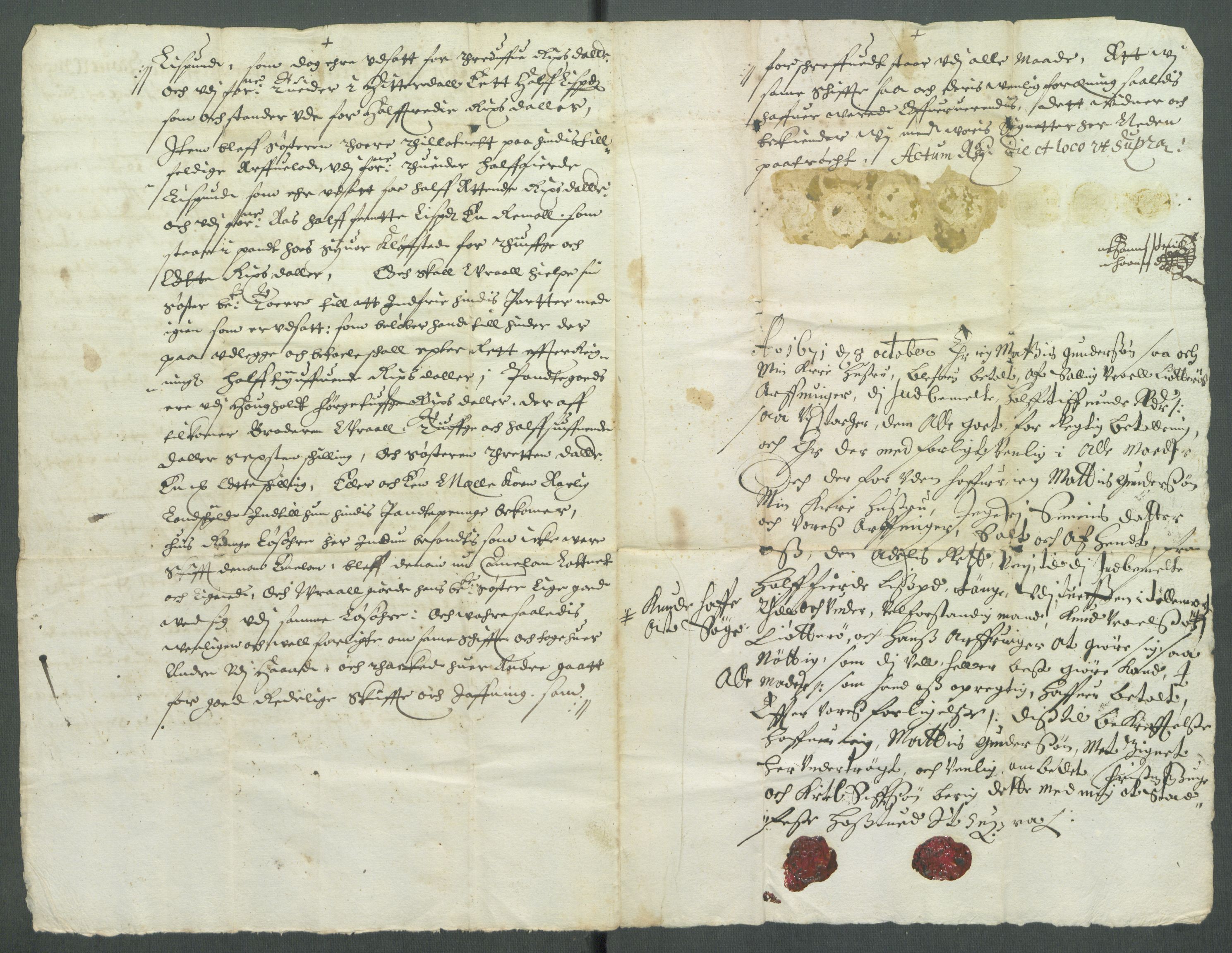 Riksarkivets diplomsamling, AV/RA-EA-5965/F02/L0159: Dokumenter, 1645-1646, p. 89