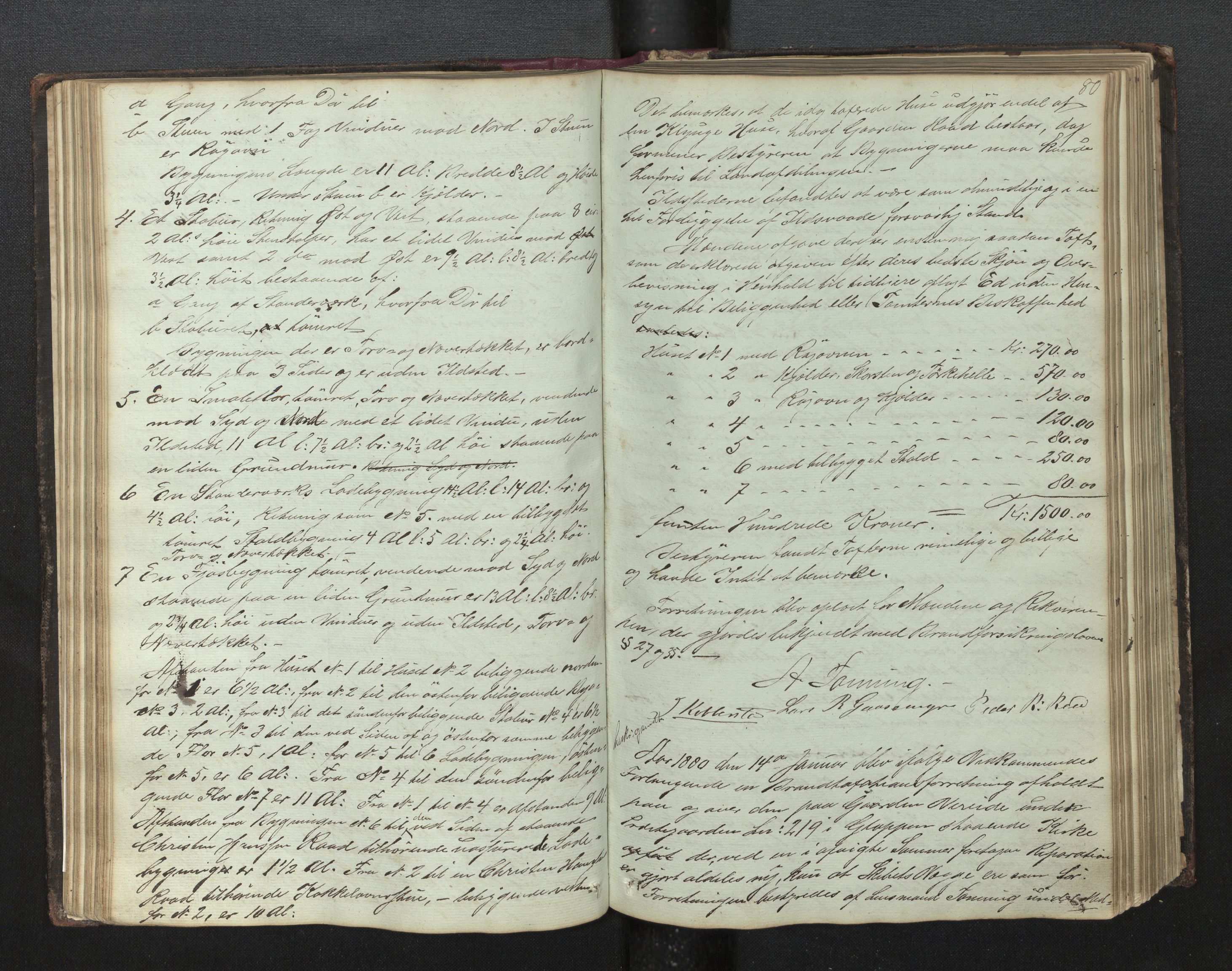 Lensmannen i Gloppen og Breim, AV/SAB-A-27801/0012/L0001: Branntakstprotokoll, 1846-1926, p. 79b-80a