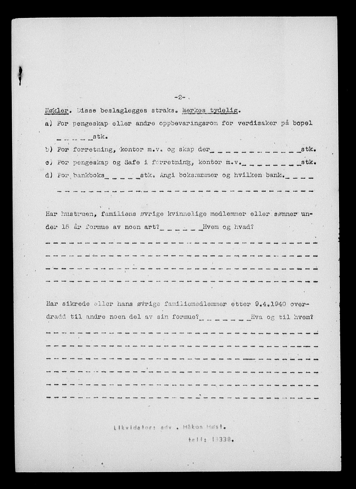 Justisdepartementet, Tilbakeføringskontoret for inndratte formuer, AV/RA-S-1564/H/Hc/Hcc/L0972: --, 1945-1947, p. 113