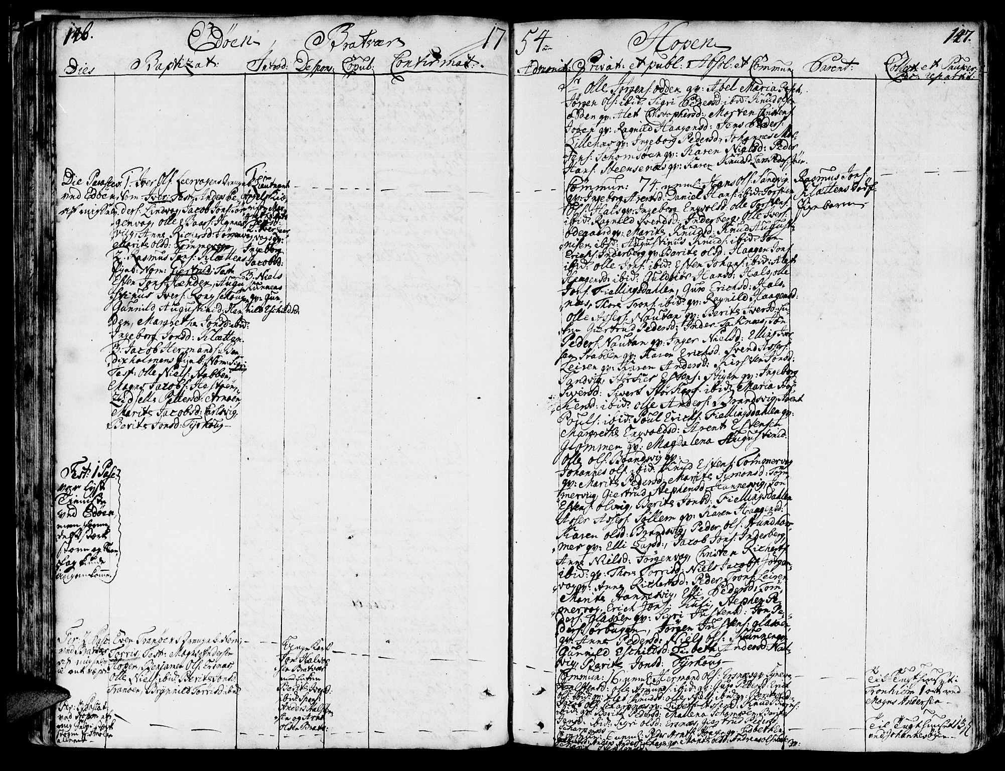 Ministerialprotokoller, klokkerbøker og fødselsregistre - Møre og Romsdal, AV/SAT-A-1454/581/L0931: Parish register (official) no. 581A01, 1751-1765, p. 146-147