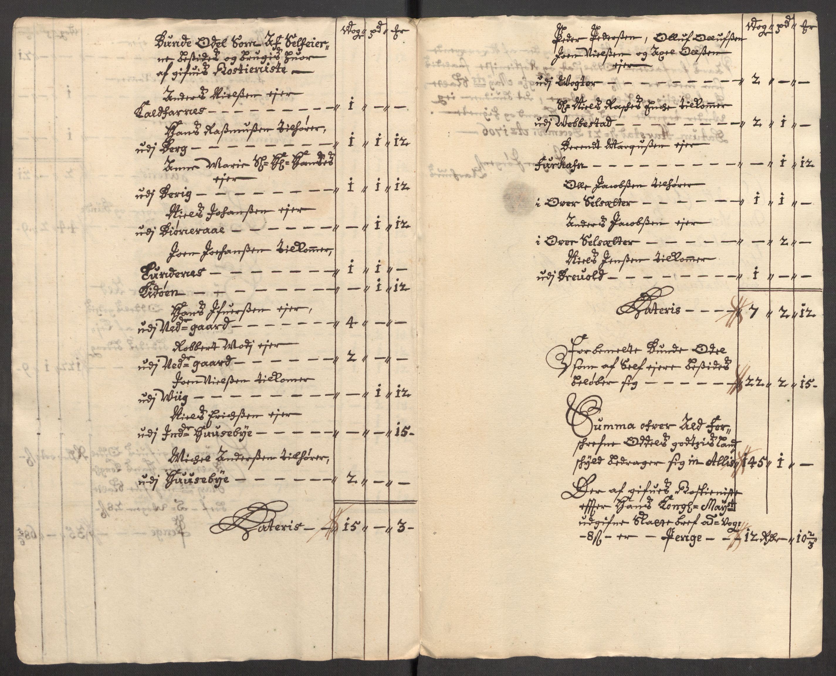 Rentekammeret inntil 1814, Reviderte regnskaper, Fogderegnskap, AV/RA-EA-4092/R68/L4756: Fogderegnskap Senja og Troms, 1705-1707, p. 125