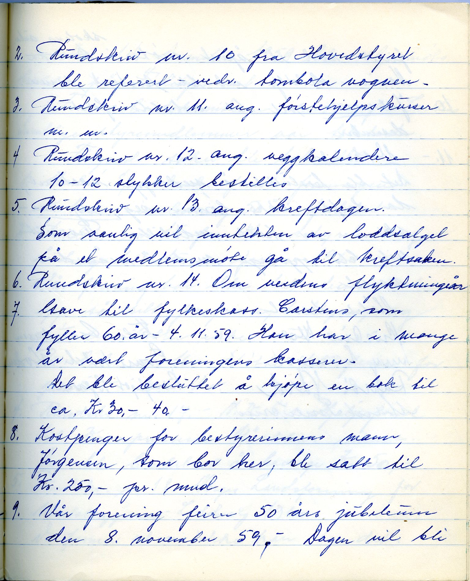 Vadsø sanitetsforening, FMFB/A-1060/A/Aa/L0002: Møtebok, 1952-1964, p. 178