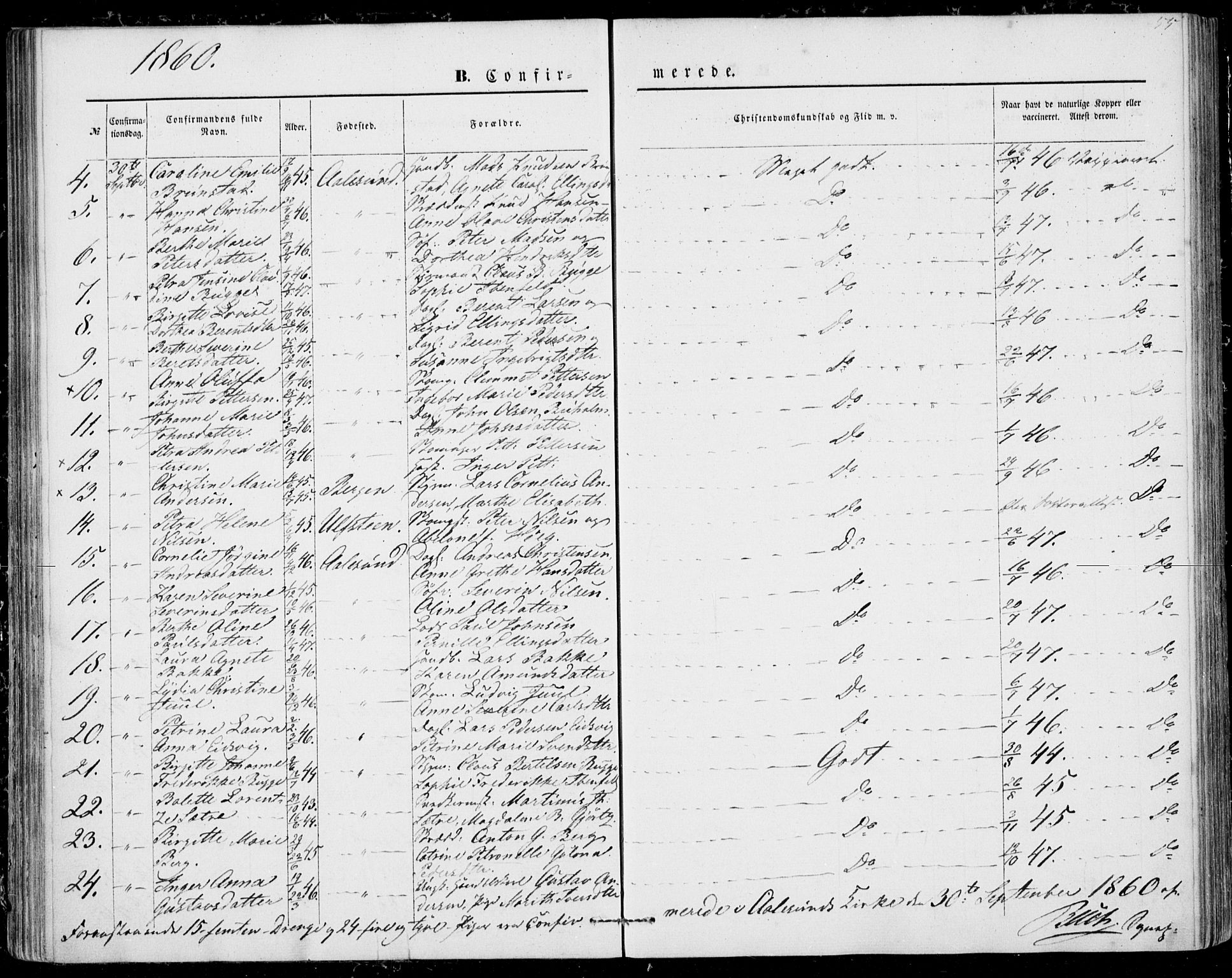Ministerialprotokoller, klokkerbøker og fødselsregistre - Møre og Romsdal, SAT/A-1454/529/L0451: Parish register (official) no. 529A01, 1855-1863, p. 55