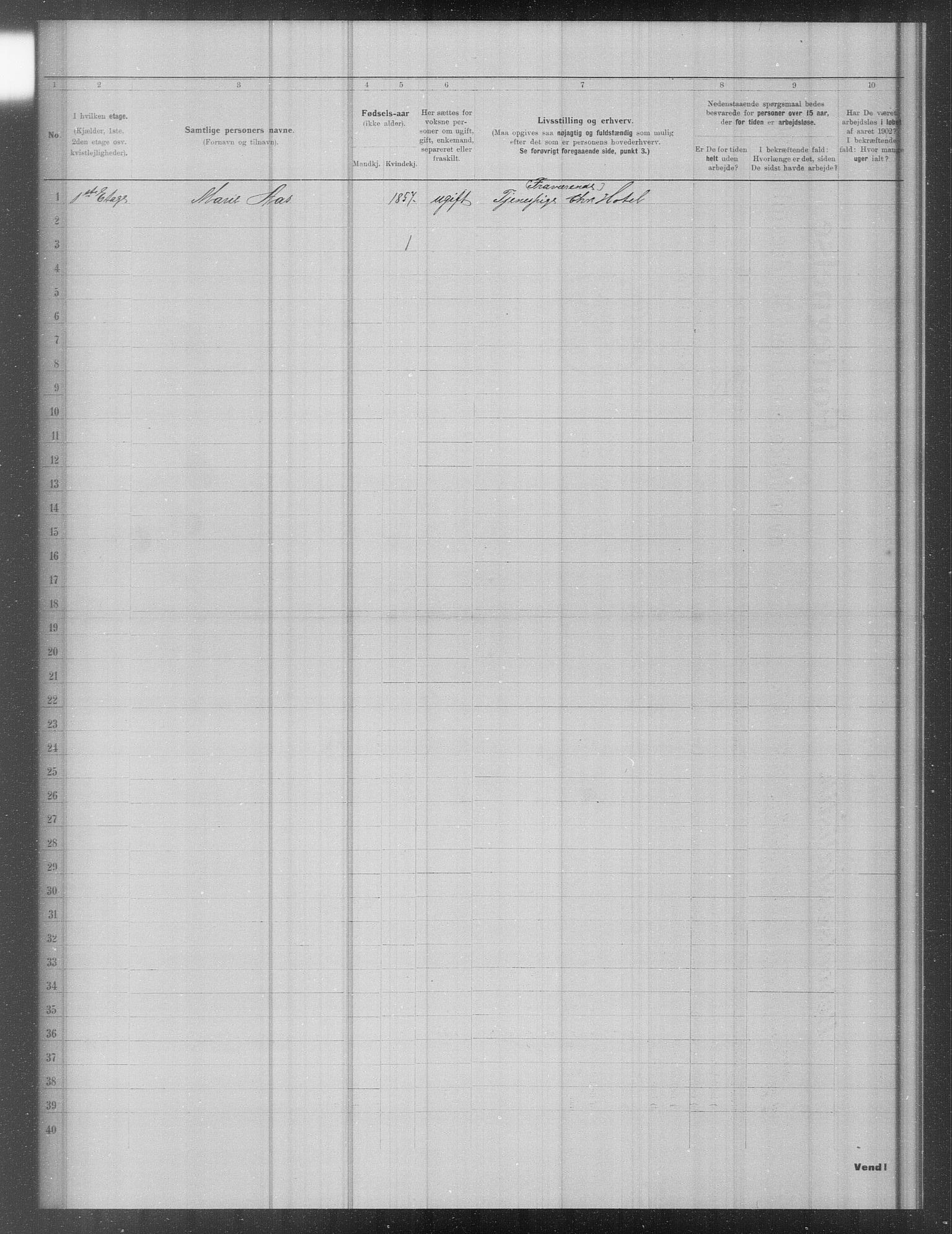 OBA, Municipal Census 1902 for Kristiania, 1902, p. 17915