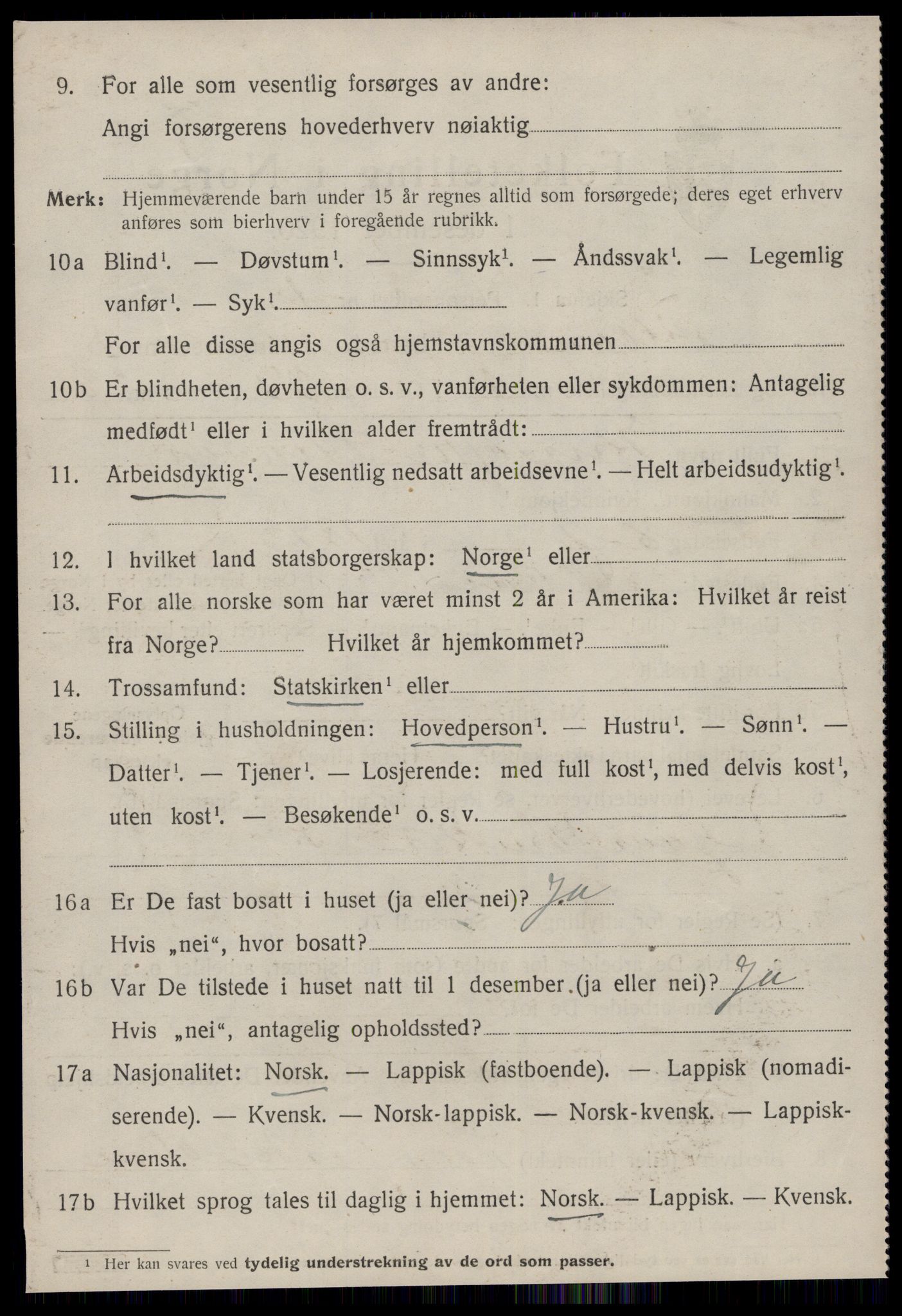 SAT, 1920 census for Fillan, 1920, p. 3397