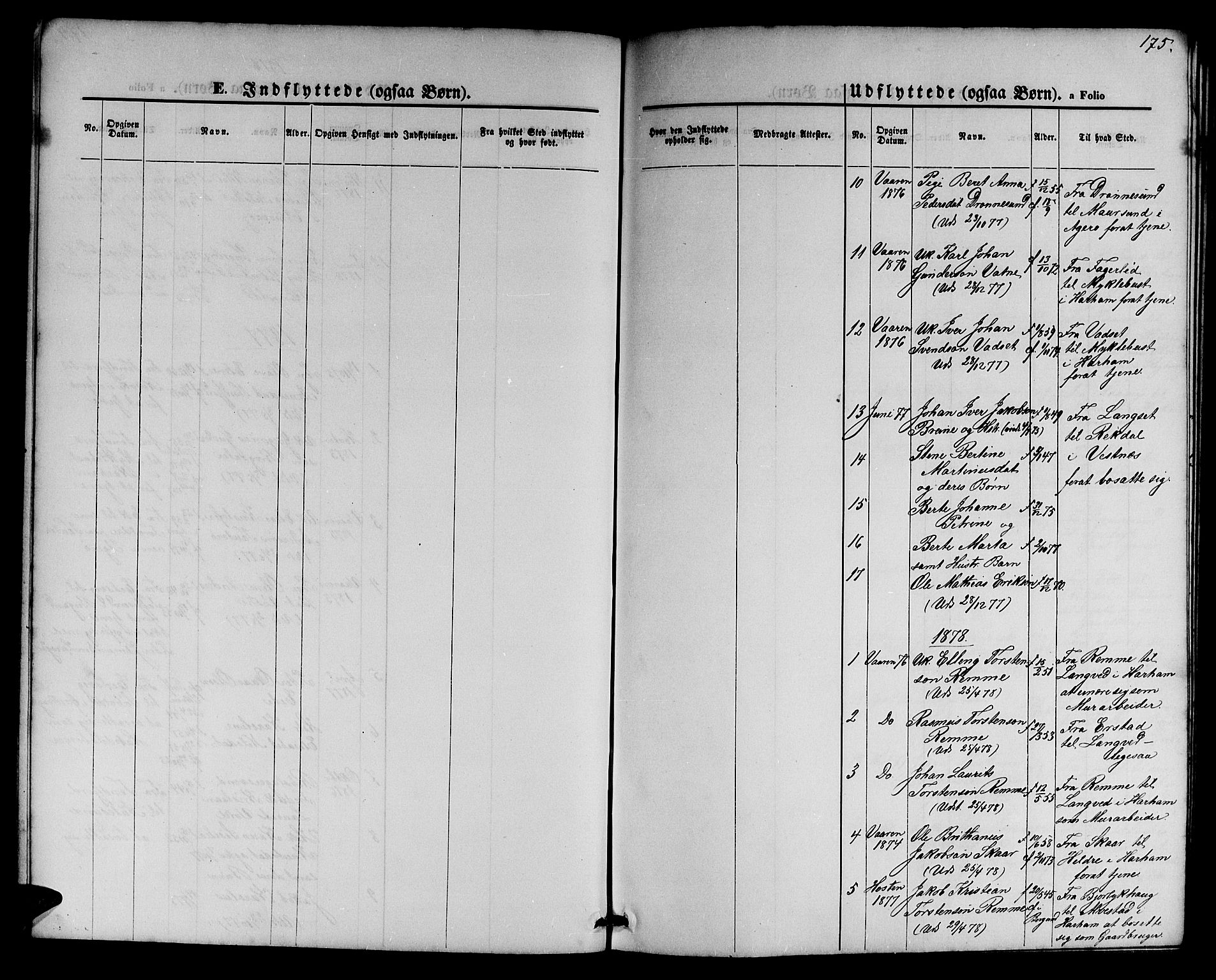 Ministerialprotokoller, klokkerbøker og fødselsregistre - Møre og Romsdal, AV/SAT-A-1454/525/L0375: Parish register (copy) no. 525C01, 1865-1879, p. 175