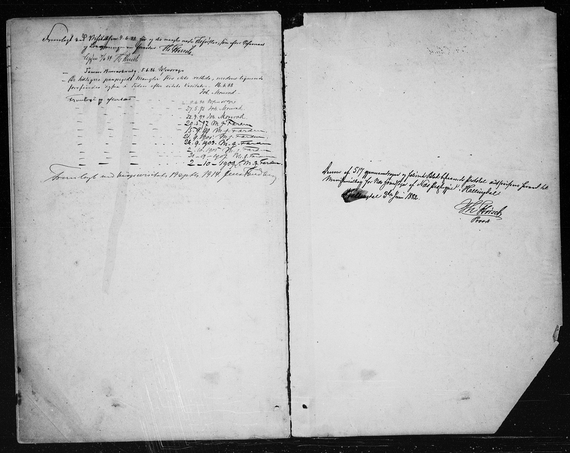 Nes kirkebøker, SAKO/A-236/F/Fa/L0011: Parish register (official) no. 11, 1881-1912