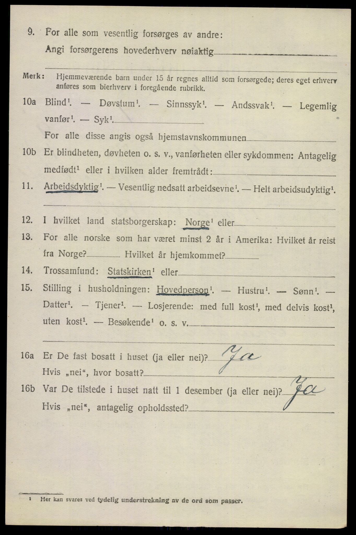 SAKO, 1920 census for Gjerpen, 1920, p. 10779