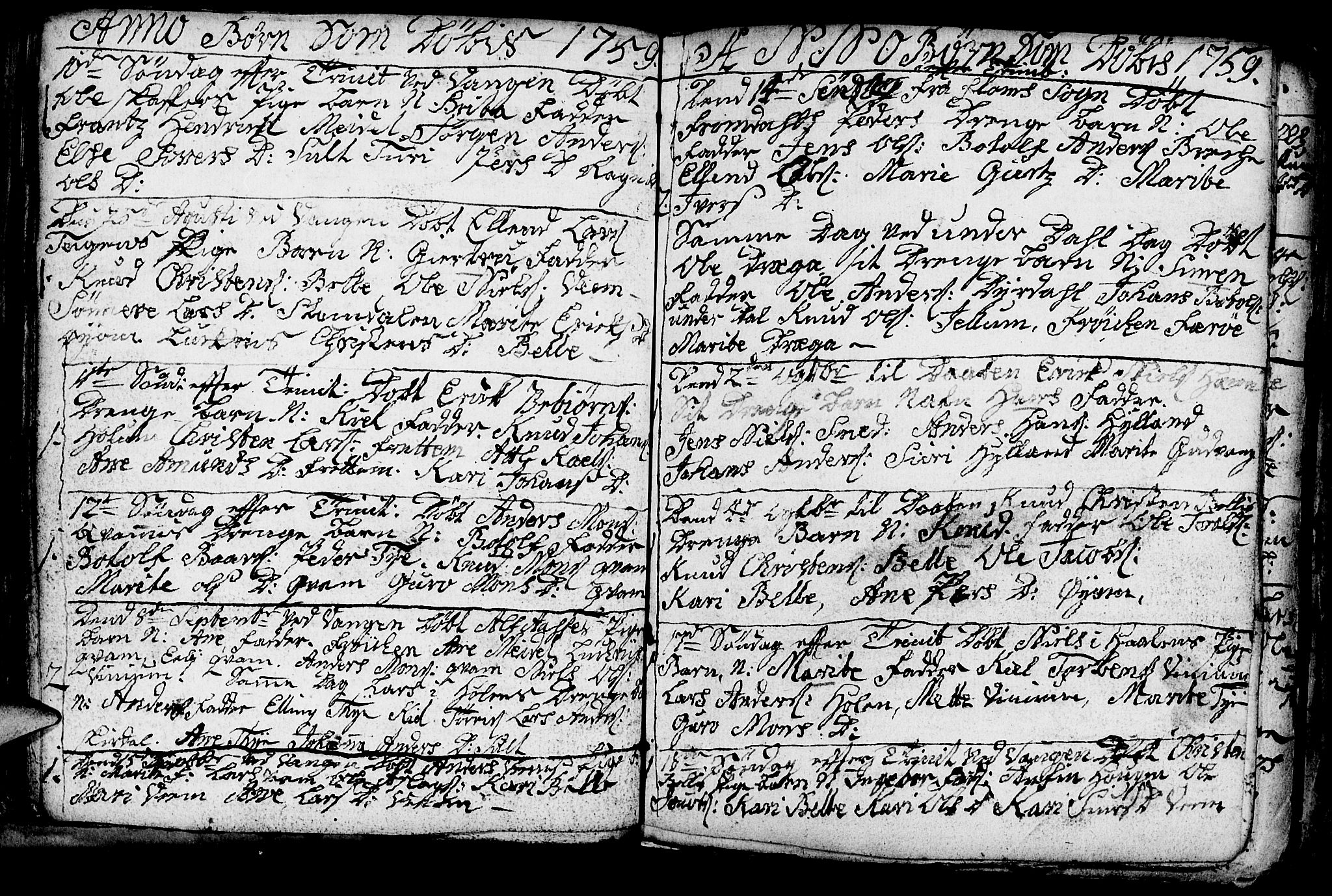 Aurland sokneprestembete, SAB/A-99937/H/Ha/Haa/L0003: Parish register (official) no. A 3, 1735-1761, p. 100