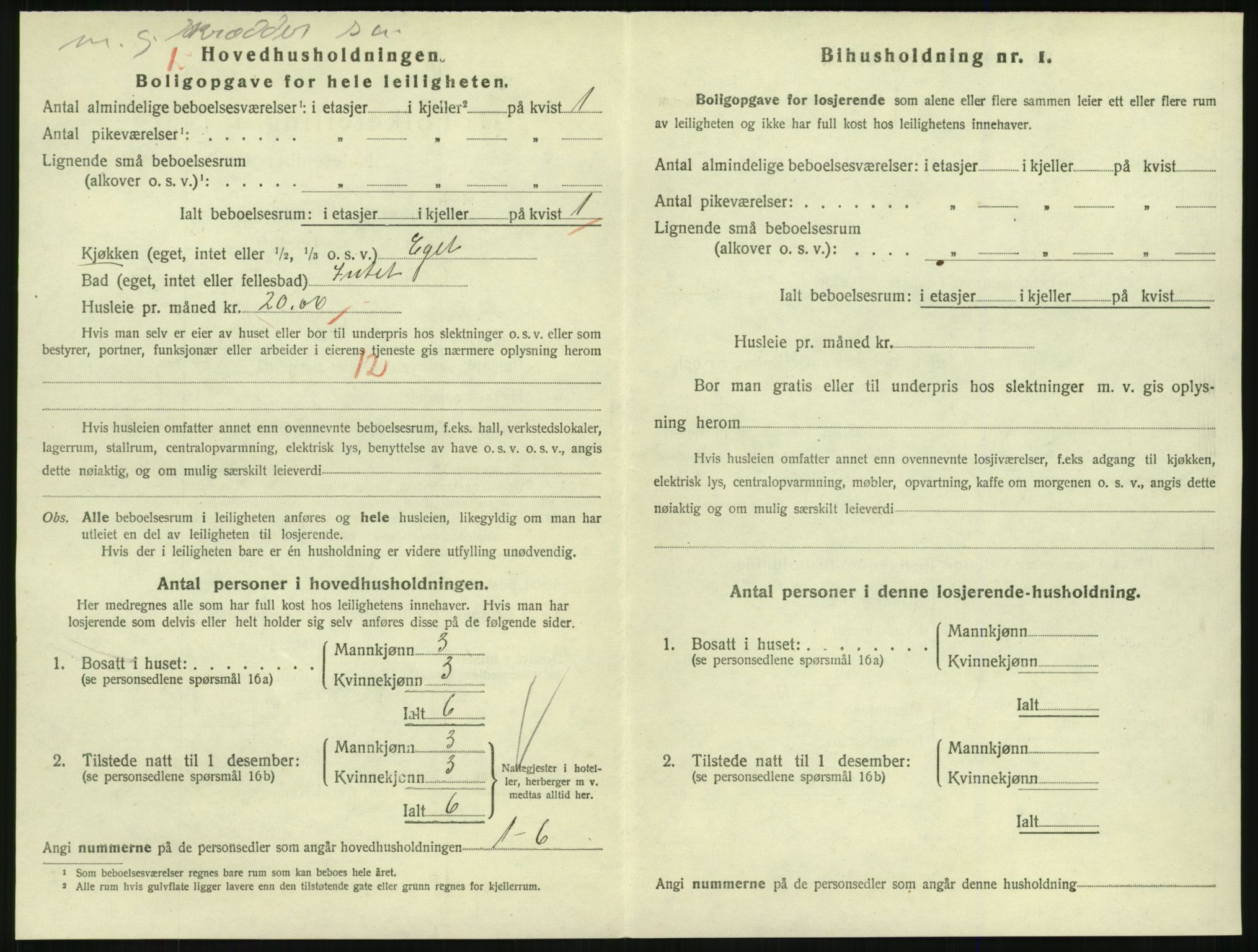 SAKO, 1920 census for Larvik, 1920, p. 5941