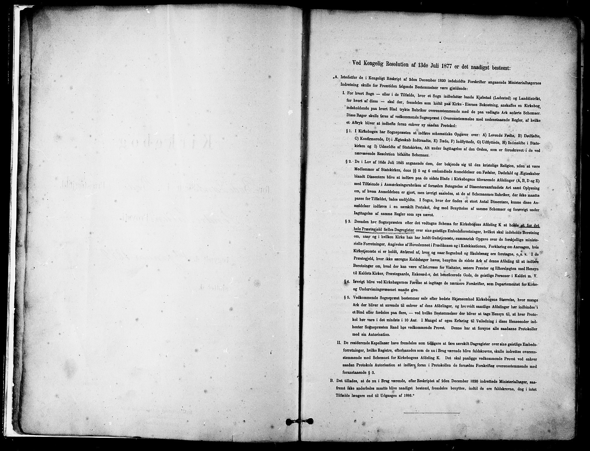 Ministerialprotokoller, klokkerbøker og fødselsregistre - Nordland, SAT/A-1459/802/L0054: Parish register (official) no. 802A01, 1879-1893