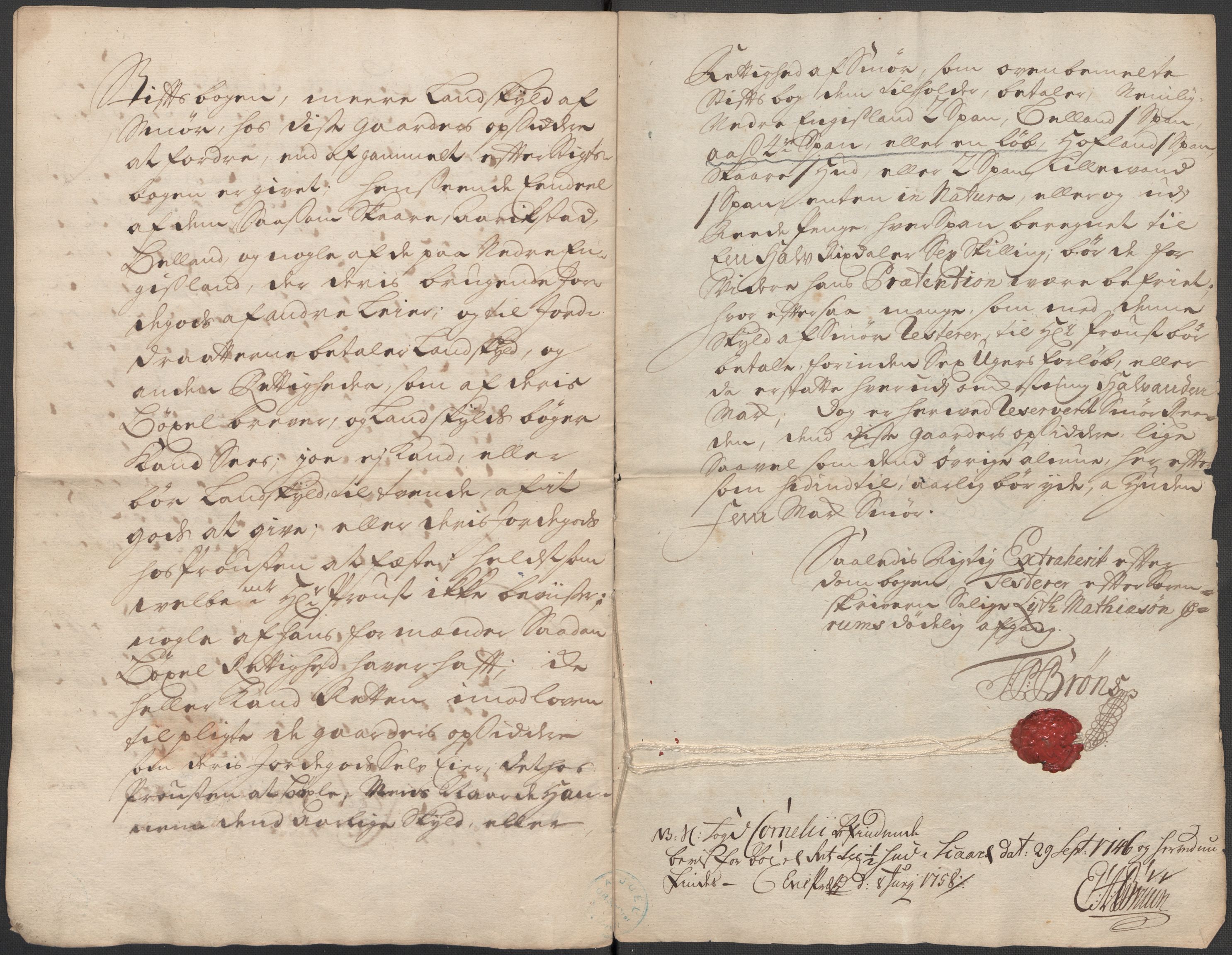 Riksarkivets diplomsamling, AV/RA-EA-5965/F15/L0031: Prestearkiv - Aust-Agder, Vest-Agder og Rogaland, 1575-1768, p. 67