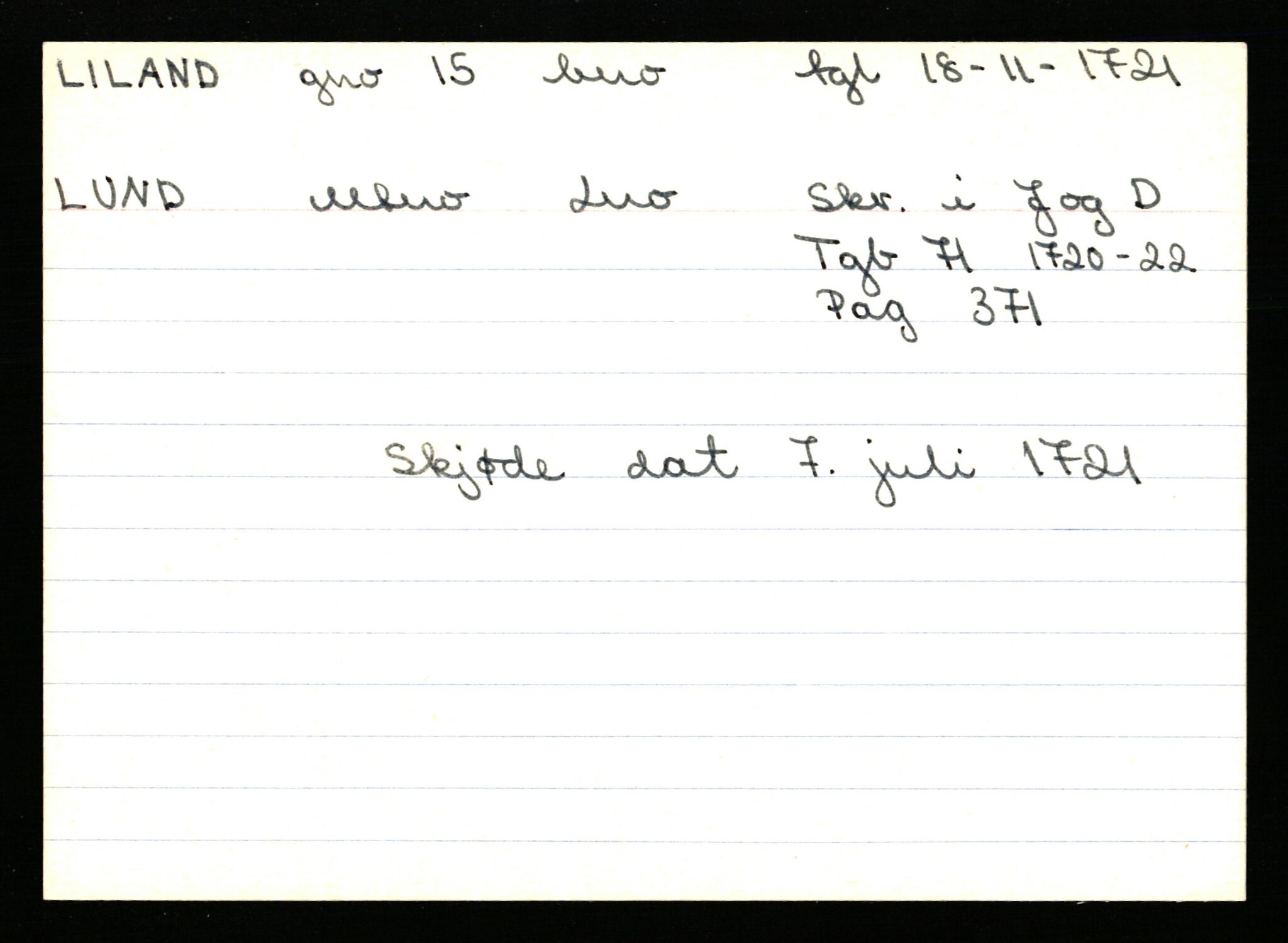 Statsarkivet i Stavanger, AV/SAST-A-101971/03/Y/Ym/L0035: Åstedskort sortert etter gårdsnavn: Leiranger - Lindanger, 1600-1950, p. 487