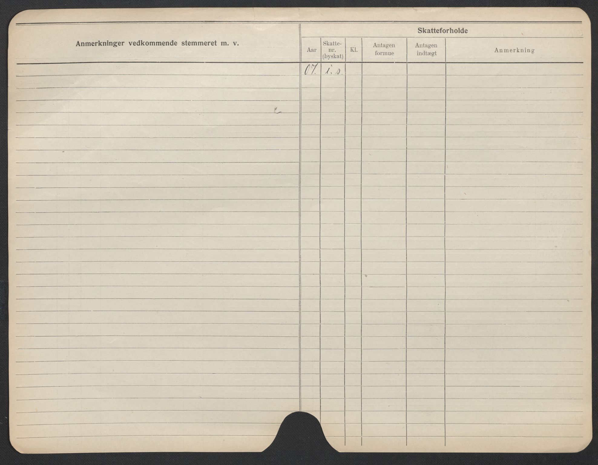 Oslo folkeregister, Registerkort, AV/SAO-A-11715/F/Fa/Fac/L0024: Kvinner, 1906-1914, p. 16b