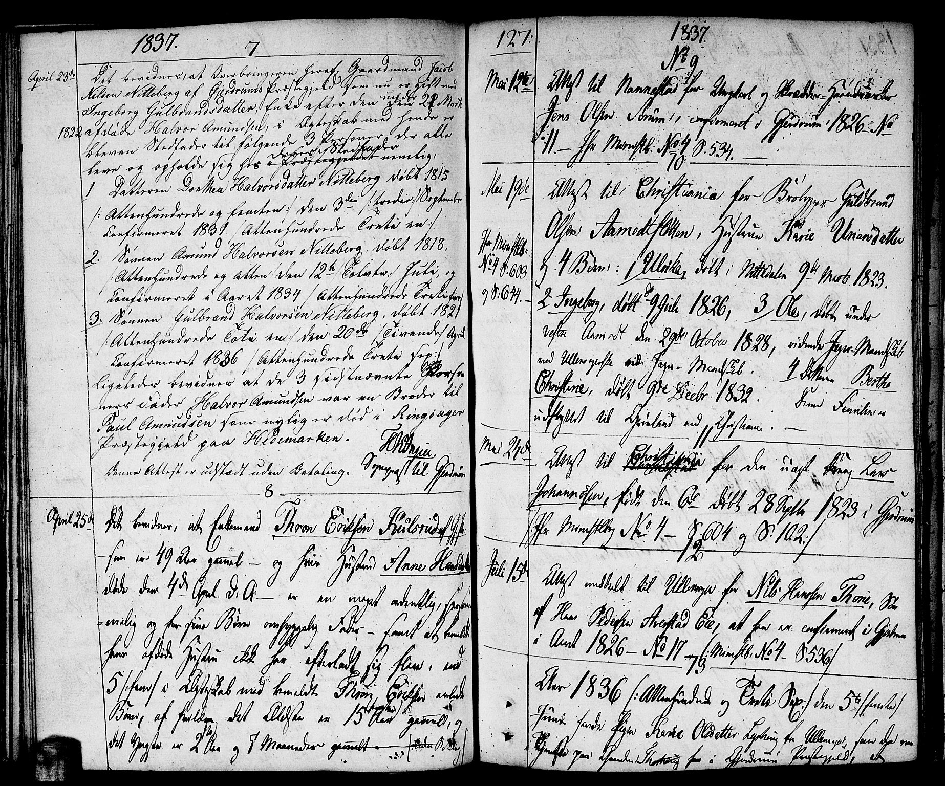 Gjerdrum prestekontor Kirkebøker, AV/SAO-A-10412b/F/Fa/L0003: Parish register (official) no. I 3, 1798-1815, p. 127