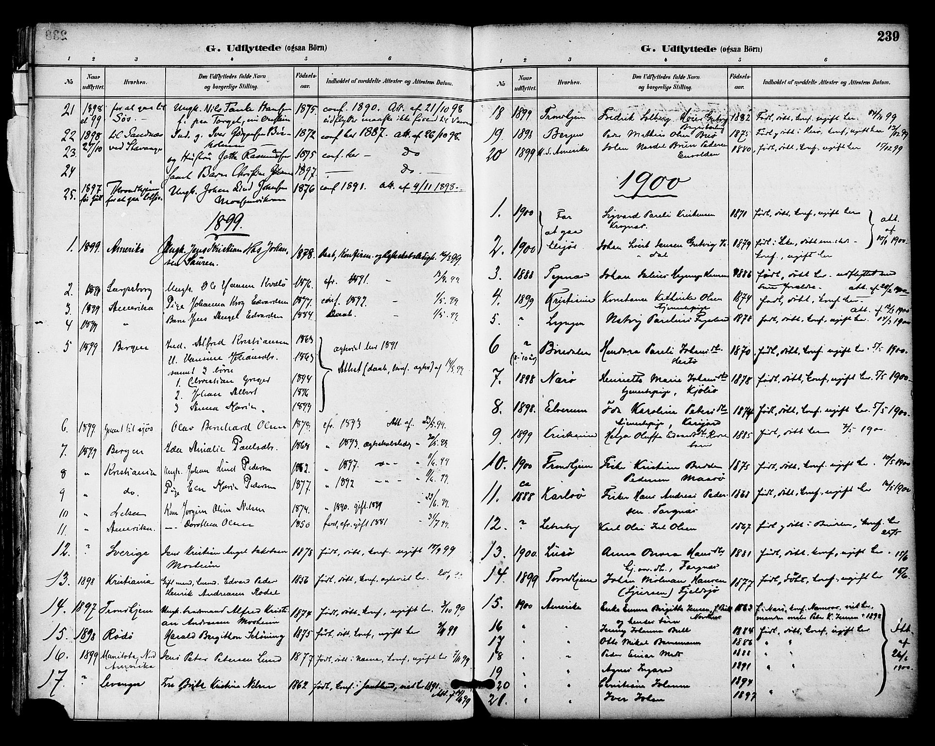 Ministerialprotokoller, klokkerbøker og fødselsregistre - Nordland, SAT/A-1459/813/L0200: Parish register (official) no. 813A10, 1886-1900, p. 239