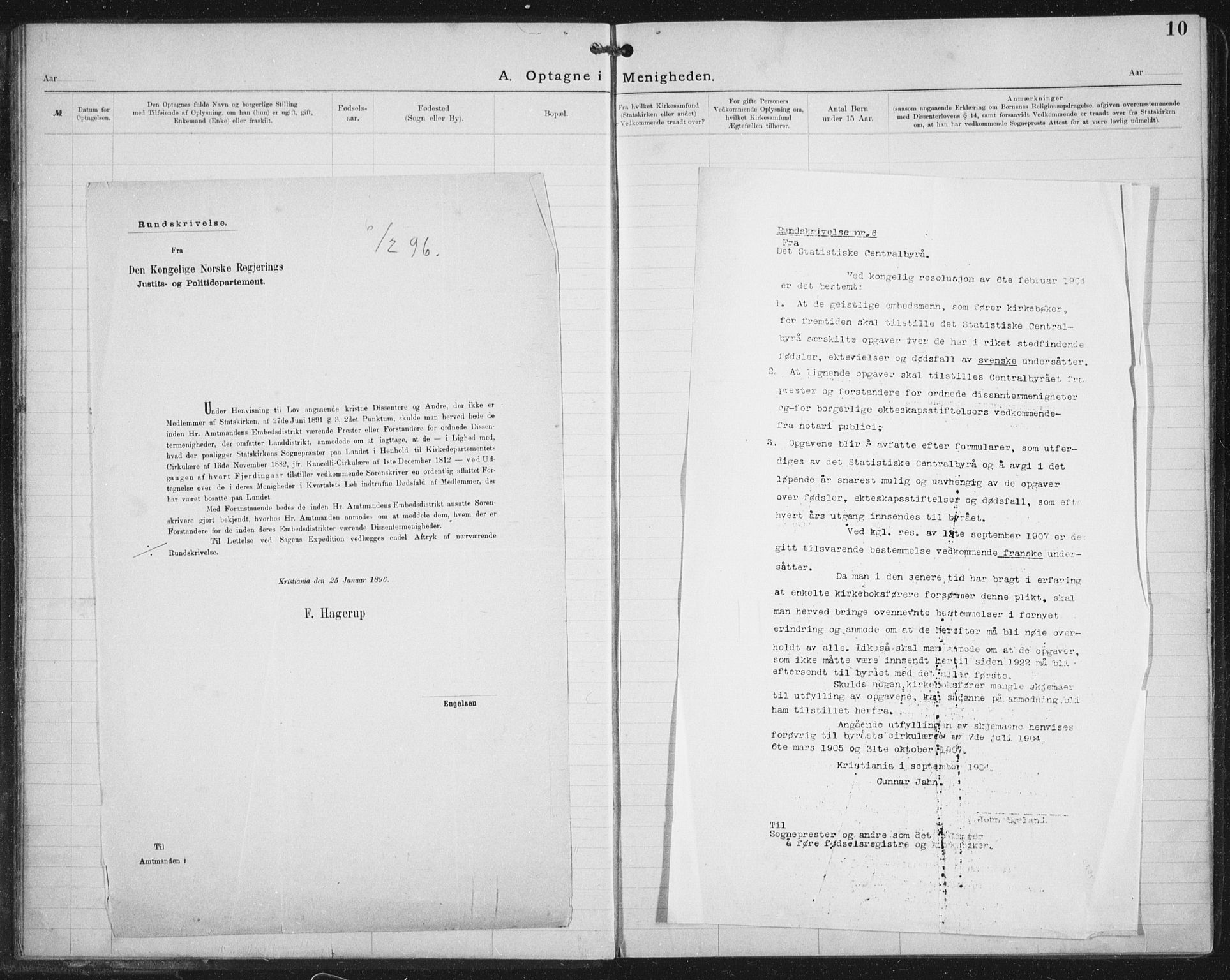 Ministerialprotokoller, klokkerbøker og fødselsregistre - Nordland, SAT/A-1459/881/L1174: Dissenter register no. 881D01, 1891-1933, p. 10