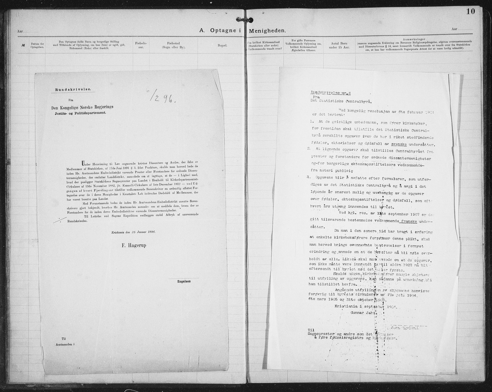 Ministerialprotokoller, klokkerbøker og fødselsregistre - Nordland, AV/SAT-A-1459/881/L1174: Dissenter register no. 881D01, 1891-1933, p. 10