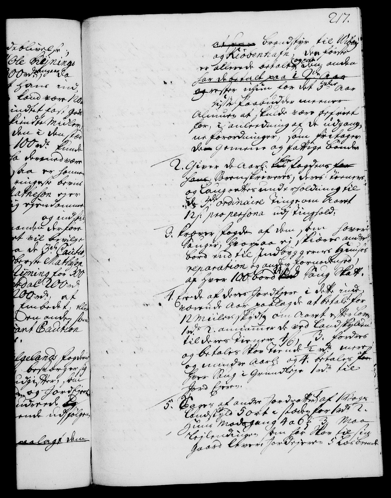 Rentekammeret, Kammerkanselliet, RA/EA-3111/G/Gh/Gha/L0013: Norsk ekstraktmemorialprotokoll (merket RK 53.58), 1731, p. 217
