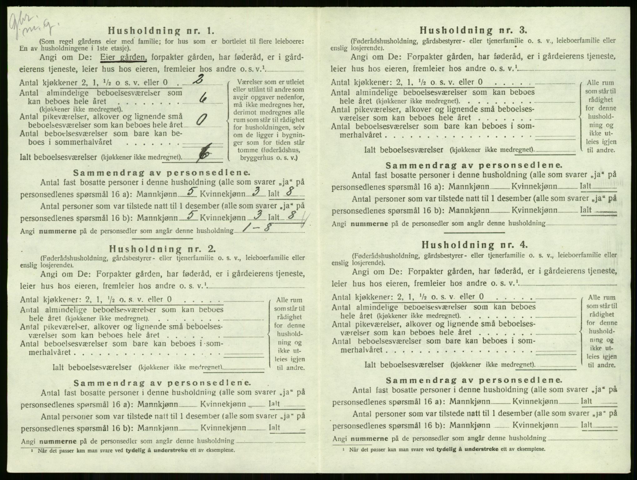 SAKO, 1920 census for Andebu, 1920, p. 732