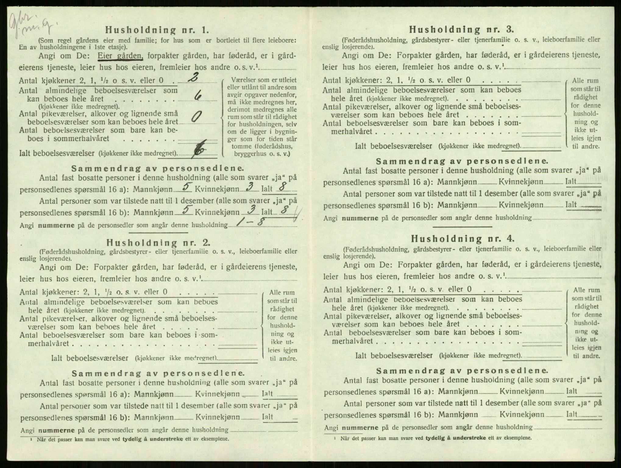 SAKO, 1920 census for Andebu, 1920, p. 732