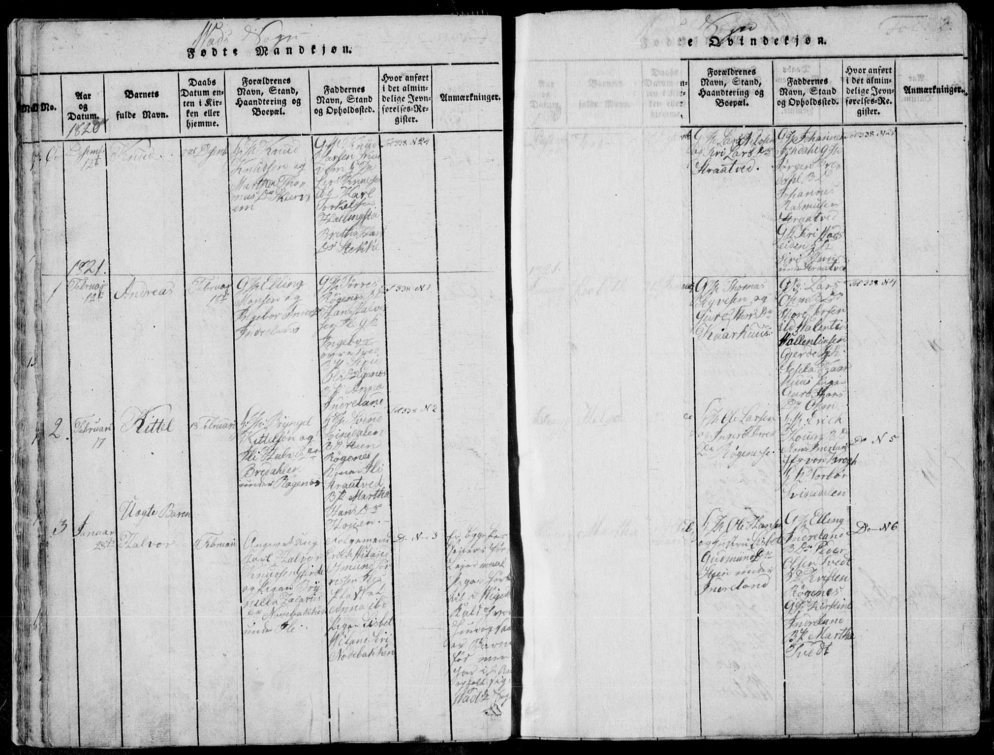 Skjold sokneprestkontor, AV/SAST-A-101847/H/Ha/Haa/L0004: Parish register (official) no. A 4 /2, 1815-1830, p. 12