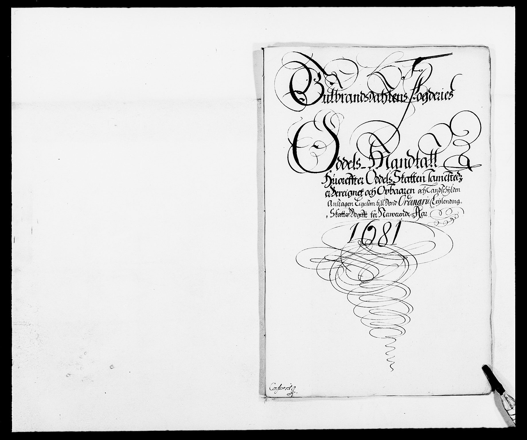Rentekammeret inntil 1814, Reviderte regnskaper, Fogderegnskap, RA/EA-4092/R17/L1156: Fogderegnskap Gudbrandsdal, 1681, p. 73