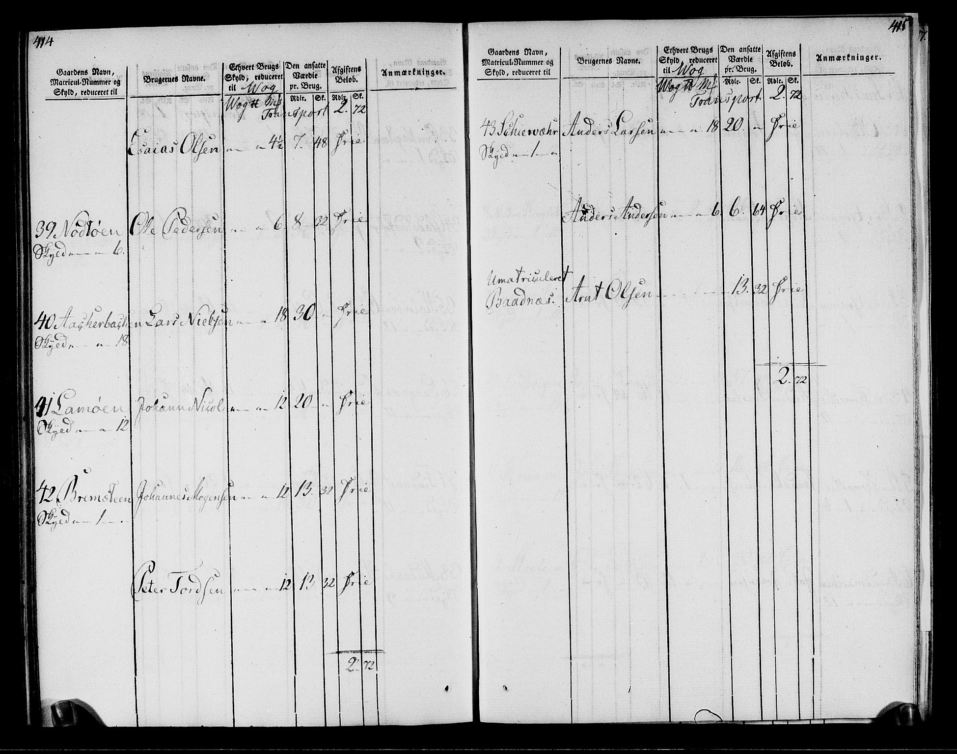 Rentekammeret inntil 1814, Realistisk ordnet avdeling, AV/RA-EA-4070/N/Ne/Nea/L0158: Helgeland fogderi. Oppebørselsregister, 1803-1804, p. 211