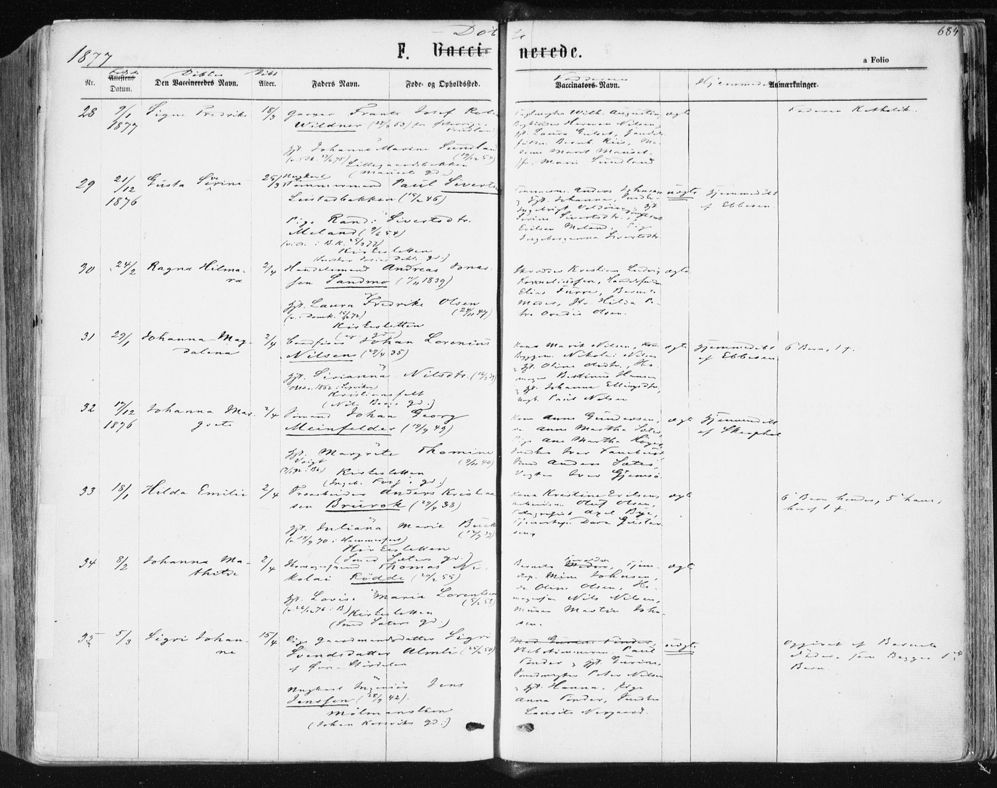 Ministerialprotokoller, klokkerbøker og fødselsregistre - Sør-Trøndelag, AV/SAT-A-1456/604/L0186: Parish register (official) no. 604A07, 1866-1877, p. 684