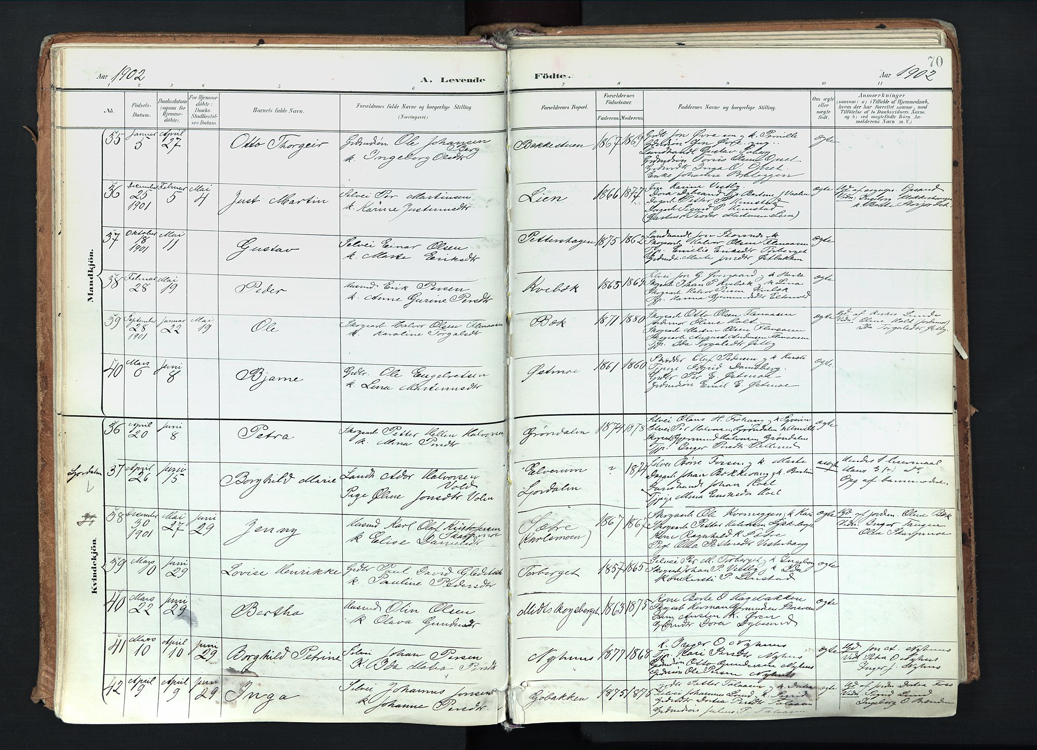 Trysil prestekontor, SAH/PREST-046/H/Ha/Haa/L0012: Parish register (official) no. 12, 1898-1917, p. 70