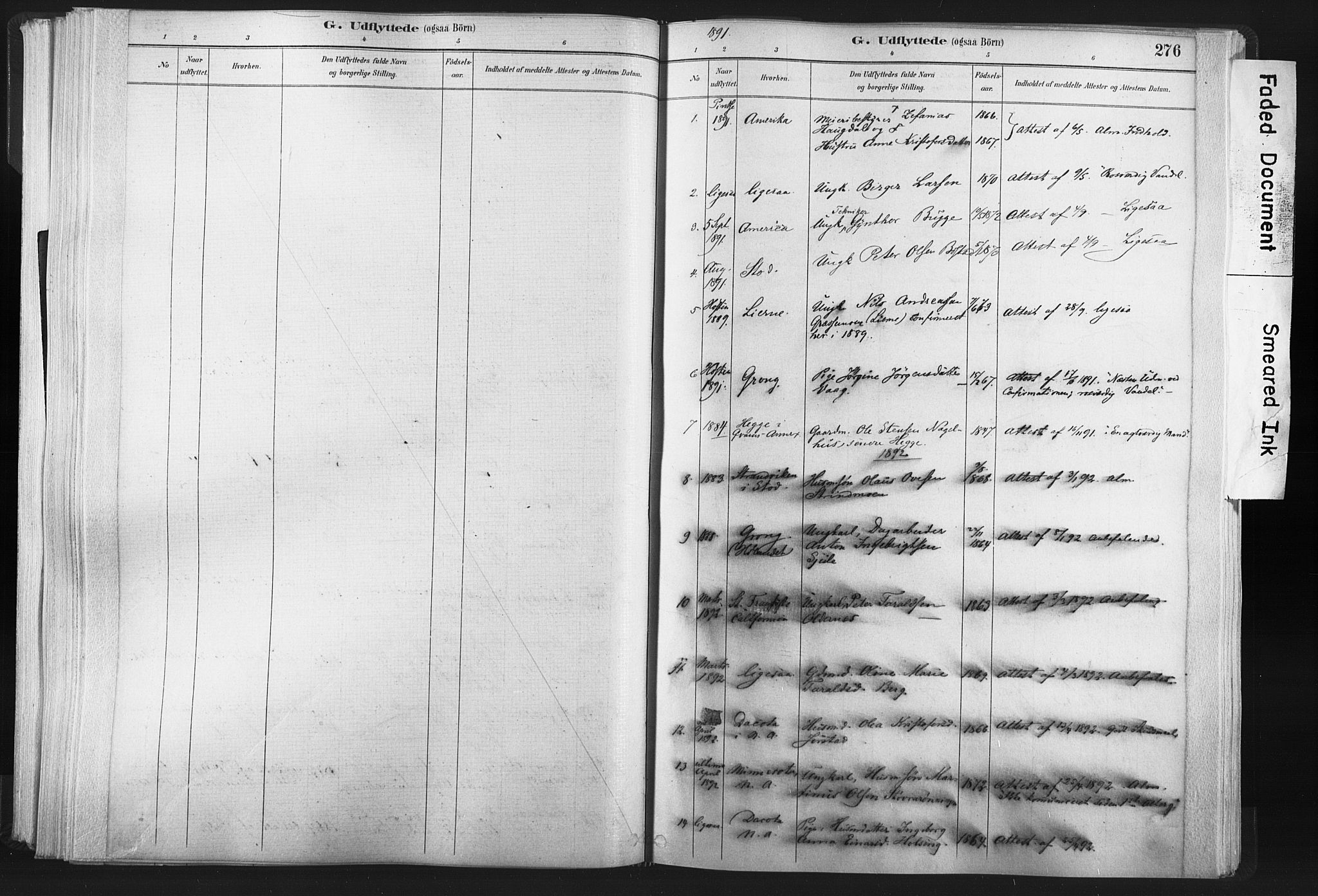 Ministerialprotokoller, klokkerbøker og fødselsregistre - Nord-Trøndelag, AV/SAT-A-1458/749/L0474: Parish register (official) no. 749A08, 1887-1903, p. 276