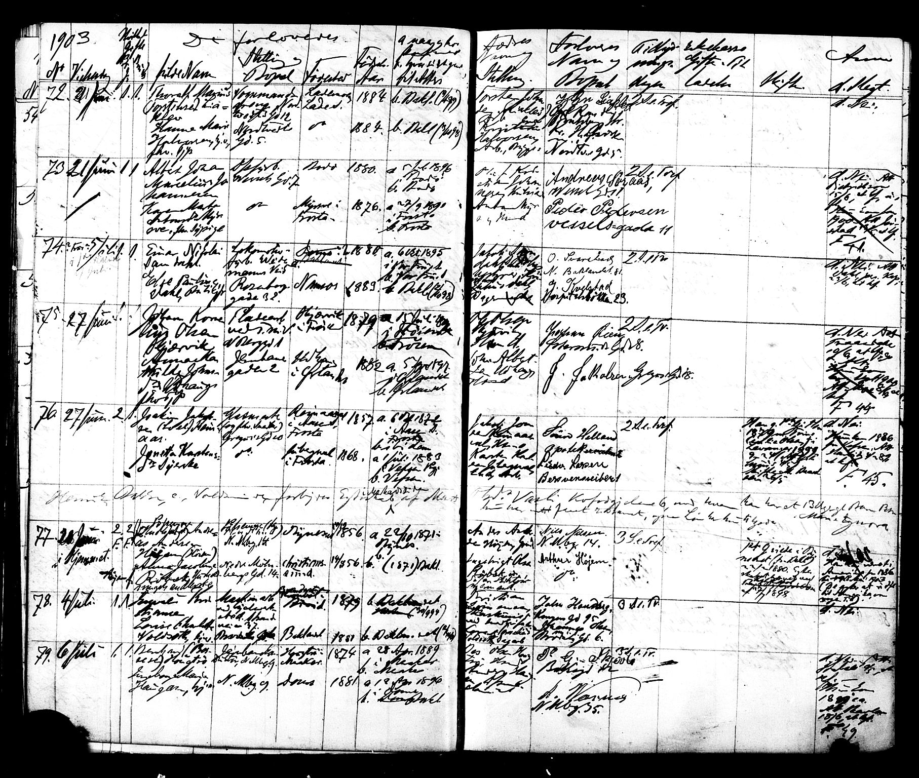 Ministerialprotokoller, klokkerbøker og fødselsregistre - Sør-Trøndelag, AV/SAT-A-1456/604/L0192: Parish register (official) no. 604A13, 1901-1906