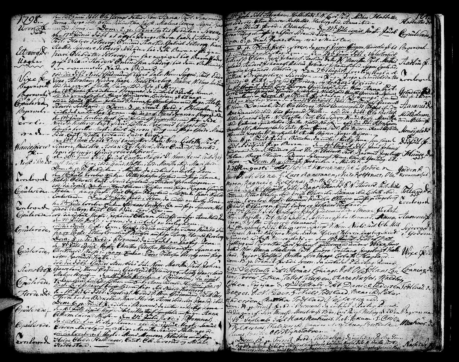 Finnås sokneprestembete, AV/SAB-A-99925/H/Ha/Haa/Haaa/L0003: Parish register (official) no. A 3, 1765-1803, p. 124