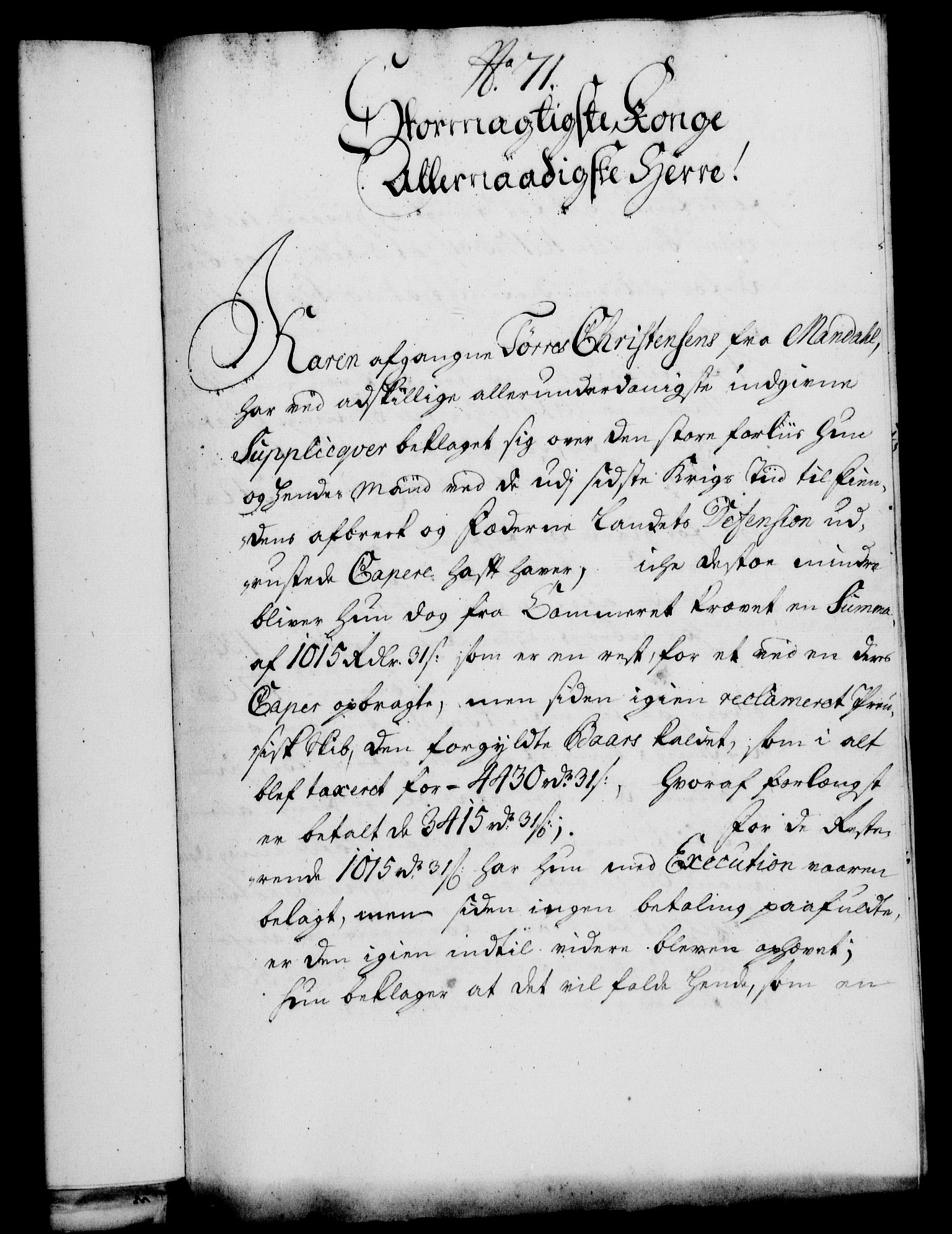 Rentekammeret, Kammerkanselliet, RA/EA-3111/G/Gf/Gfa/L0014: Norsk relasjons- og resolusjonsprotokoll (merket RK 52.14), 1731, p. 374