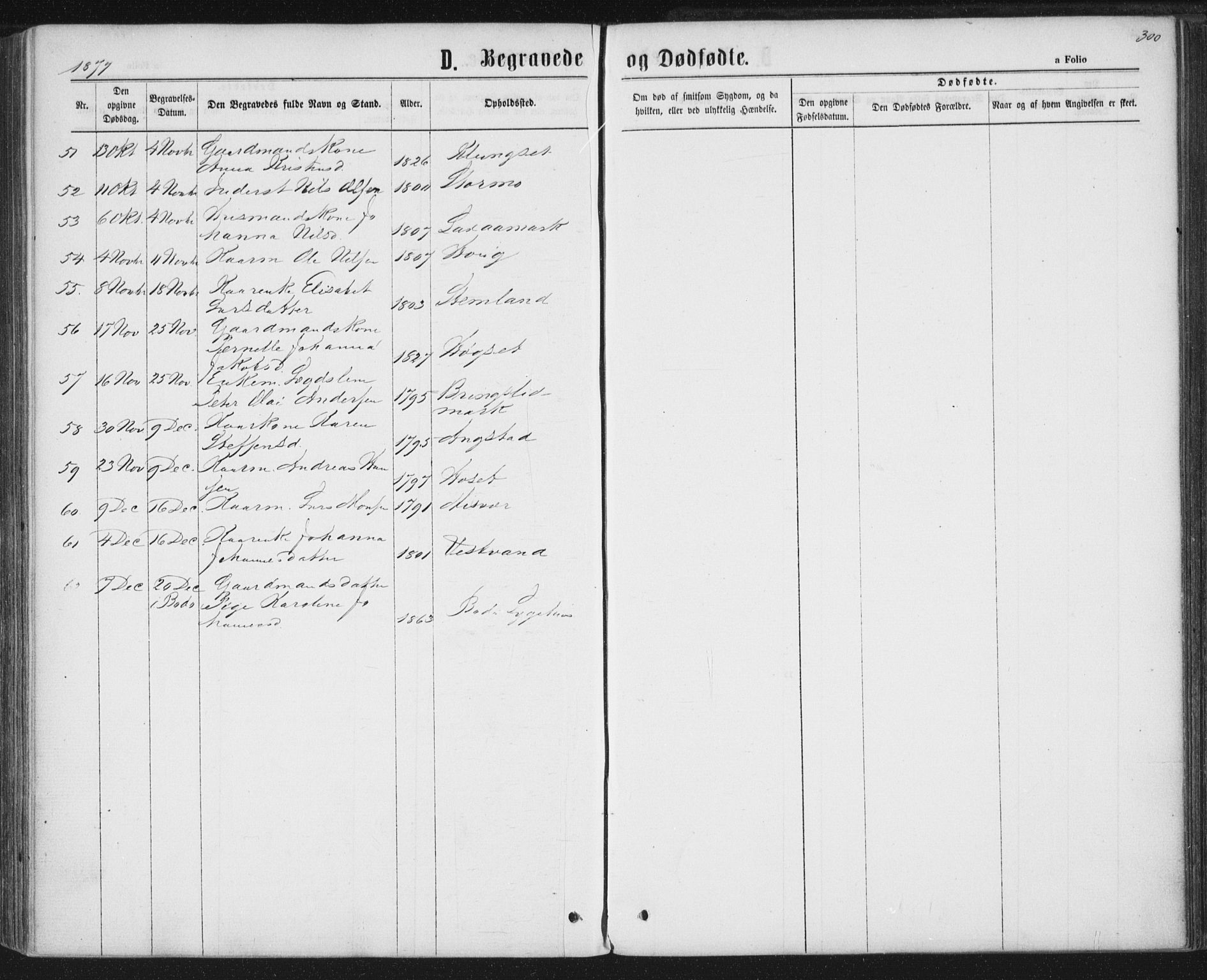 Ministerialprotokoller, klokkerbøker og fødselsregistre - Nordland, SAT/A-1459/852/L0739: Parish register (official) no. 852A09, 1866-1877, p. 300