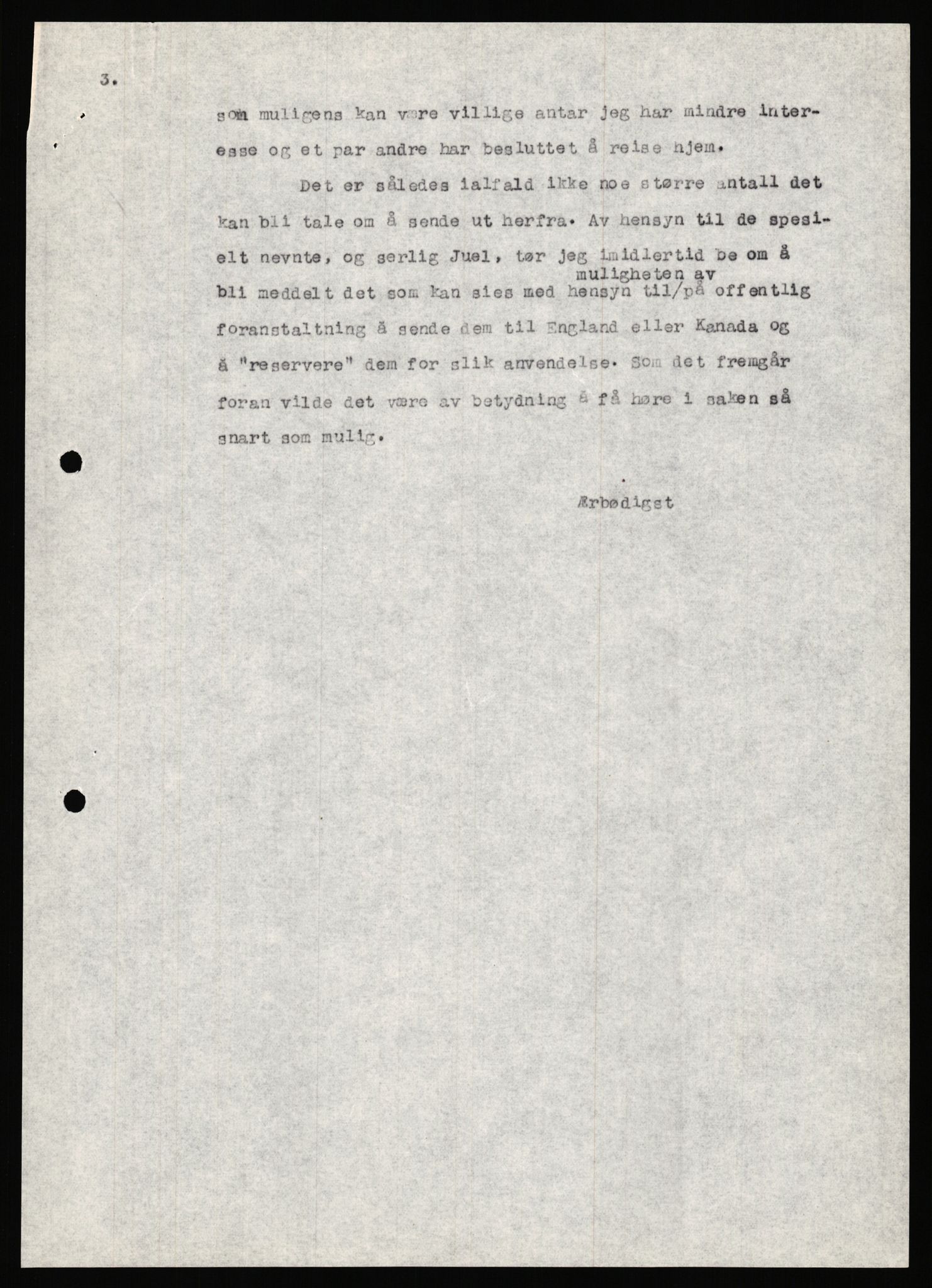 Forsvaret, Forsvarets krigshistoriske avdeling, AV/RA-RAFA-2017/Y/Ya/L0006: II-C-11-11,2 - Utenriksdepartementet.  Legasjonen i Helsingfors., 1940-1946, p. 105