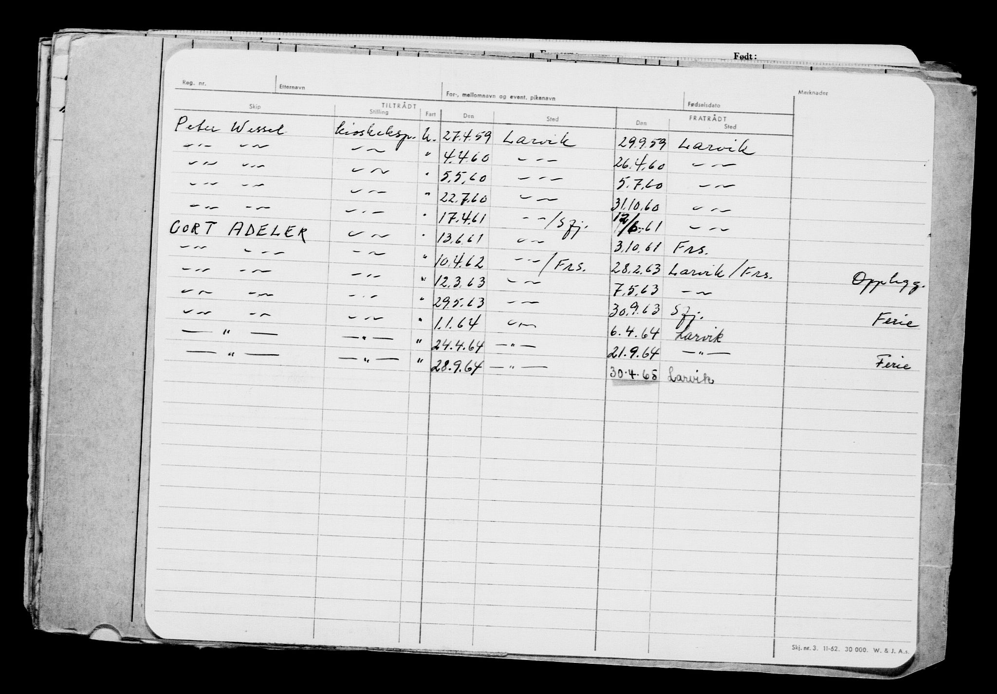 Direktoratet for sjømenn, AV/RA-S-3545/G/Gb/L0044: Hovedkort, 1902, p. 835