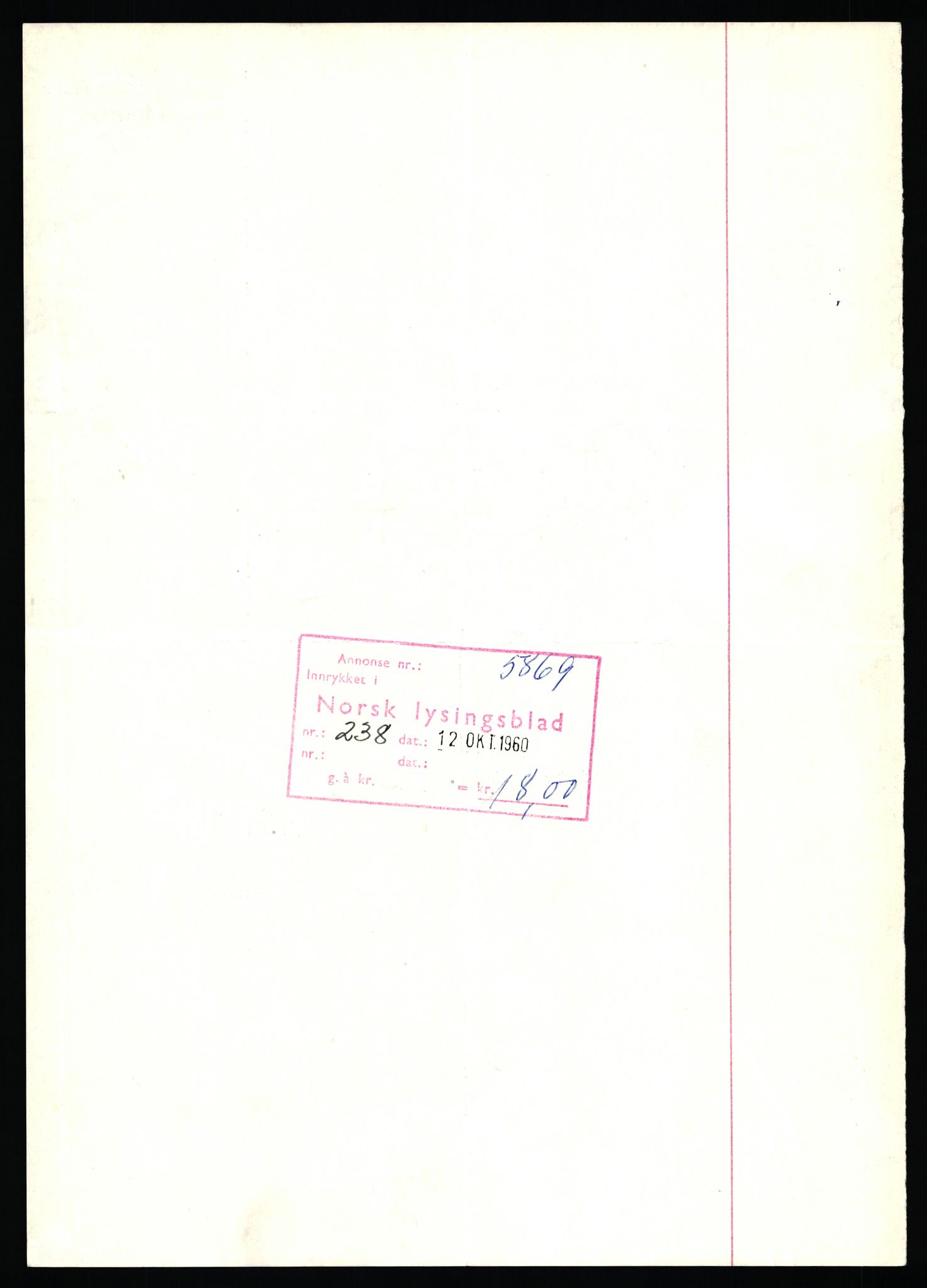 Stavanger byfogd, SAST/A-101408/002/J/Jd/Jde/L0001: Registreringsmeldinger og bilag. Enkeltmannsforetak, 1-350, 1891-1967, p. 376