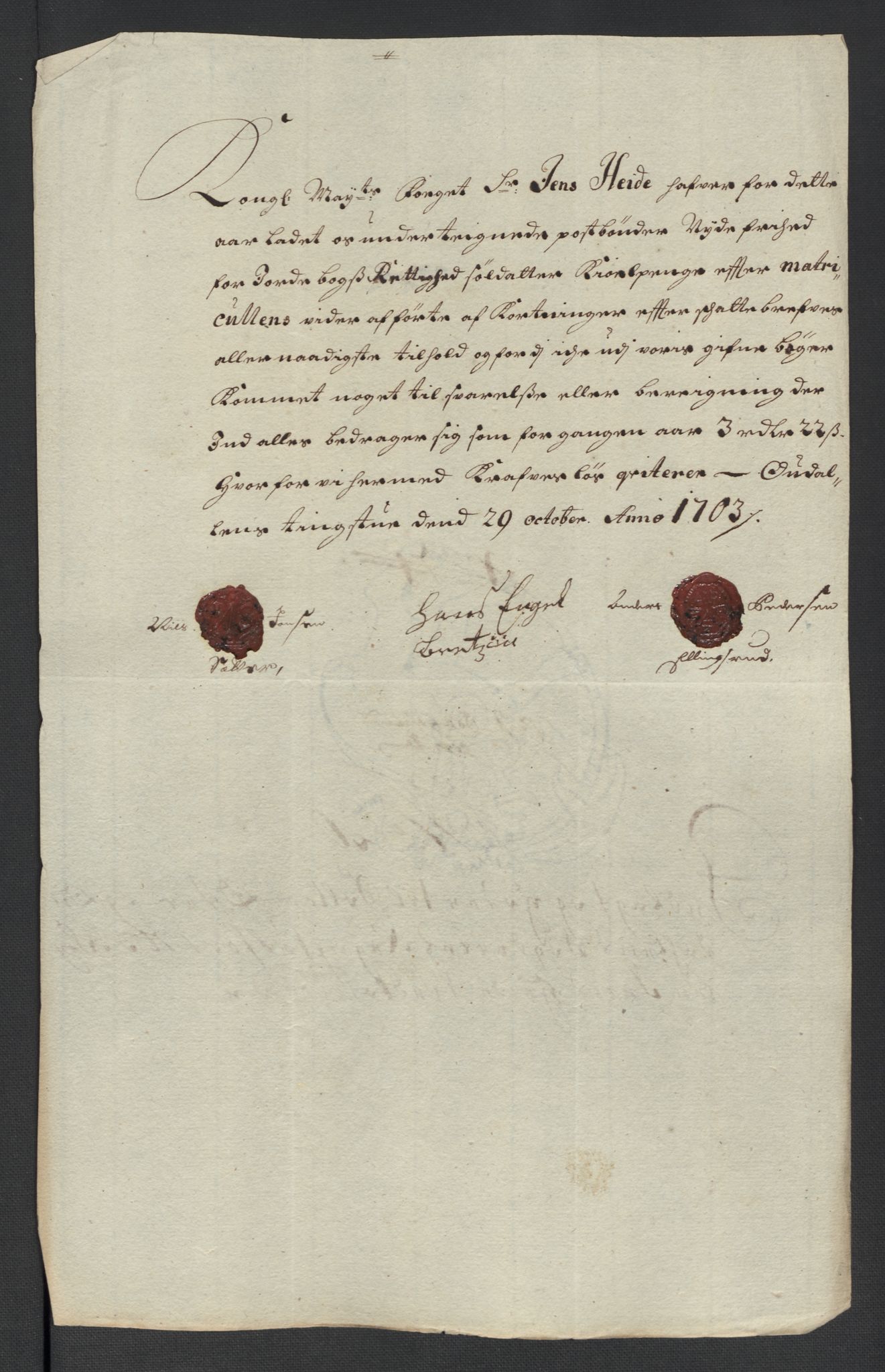 Rentekammeret inntil 1814, Reviderte regnskaper, Fogderegnskap, RA/EA-4092/R13/L0841: Fogderegnskap Solør, Odal og Østerdal, 1703, p. 312