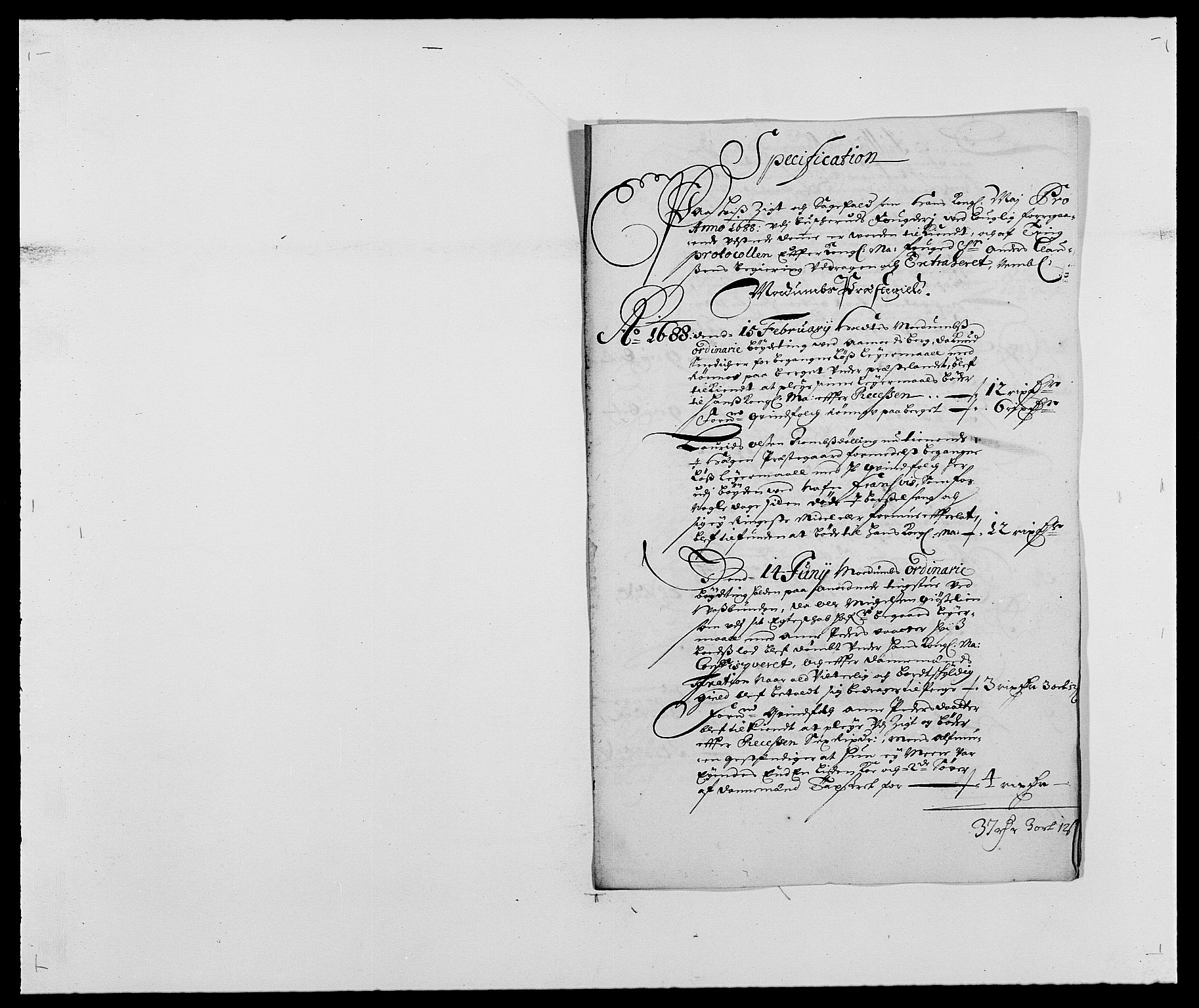 Rentekammeret inntil 1814, Reviderte regnskaper, Fogderegnskap, RA/EA-4092/R25/L1679: Fogderegnskap Buskerud, 1687-1688, p. 286