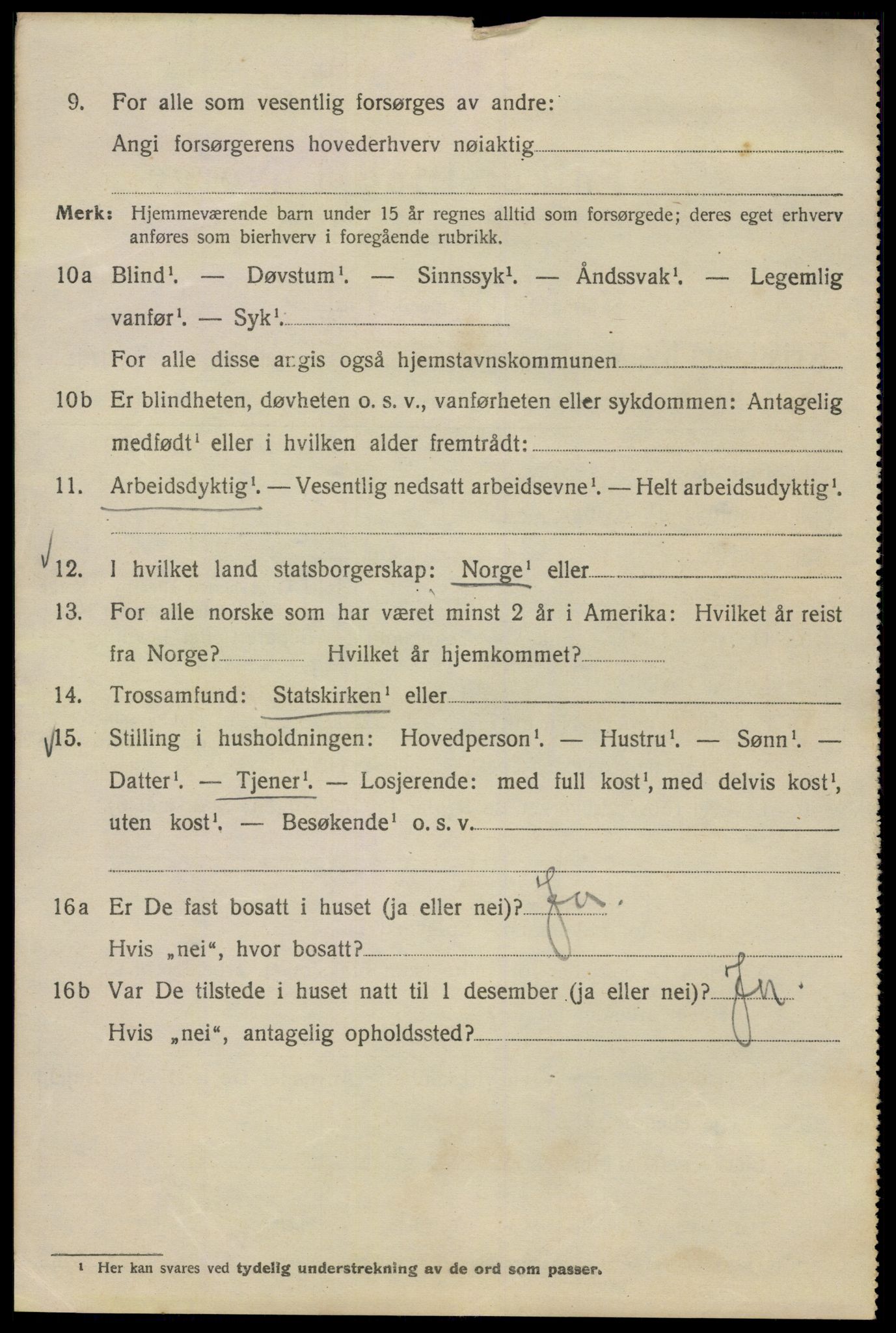 SAO, 1920 census for Kristiania, 1920, p. 163952