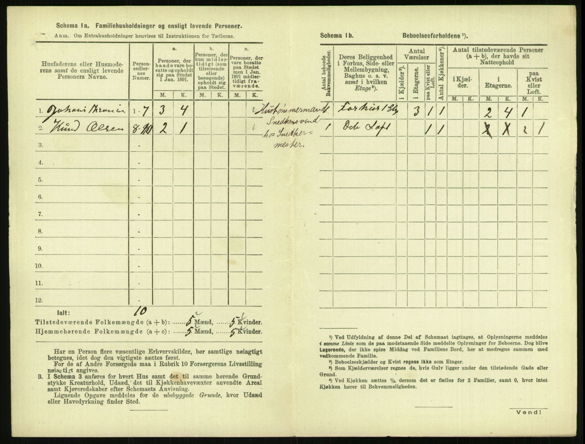 RA, 1891 census for 0901 Risør, 1891, p. 598