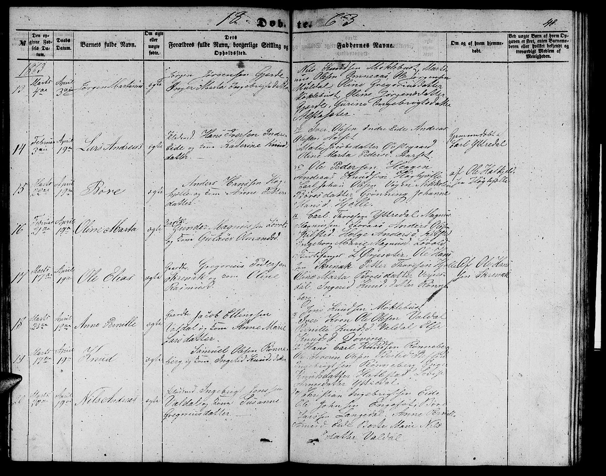 Ministerialprotokoller, klokkerbøker og fødselsregistre - Møre og Romsdal, AV/SAT-A-1454/519/L0261: Parish register (copy) no. 519C02, 1854-1867, p. 48