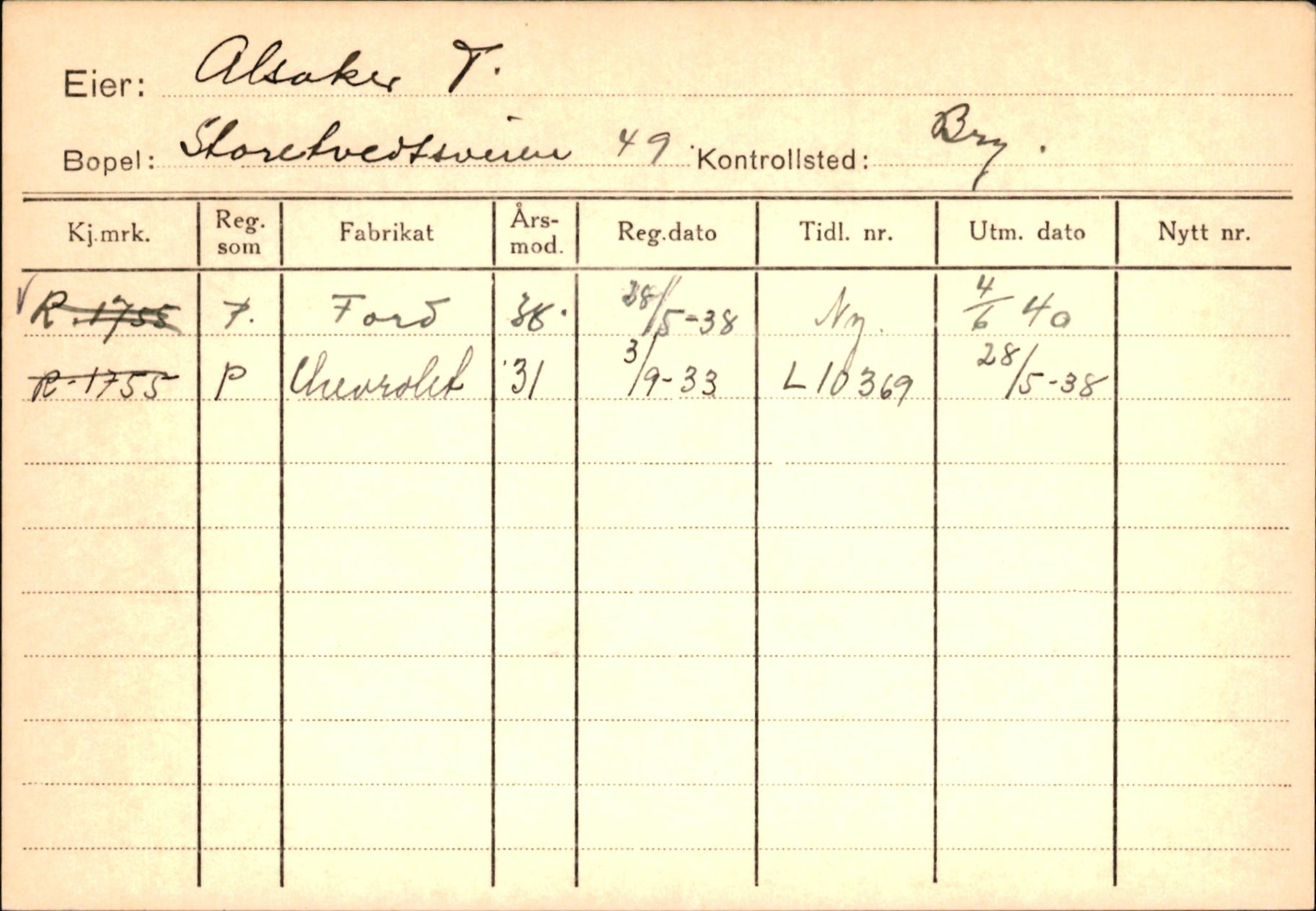 Statens vegvesen, Hordaland vegkontor, AV/SAB-A-5201/2/Ha/L0001: R-eierkort A, 1920-1971, p. 597