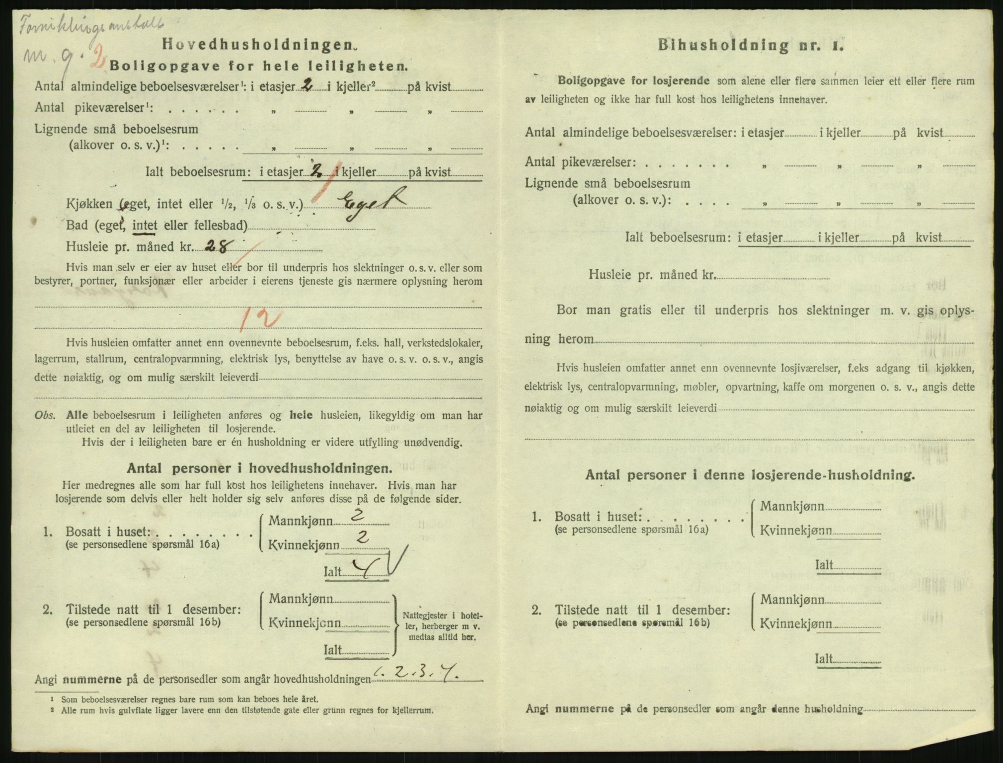 SAH, 1920 census for Gjøvik, 1920, p. 1173