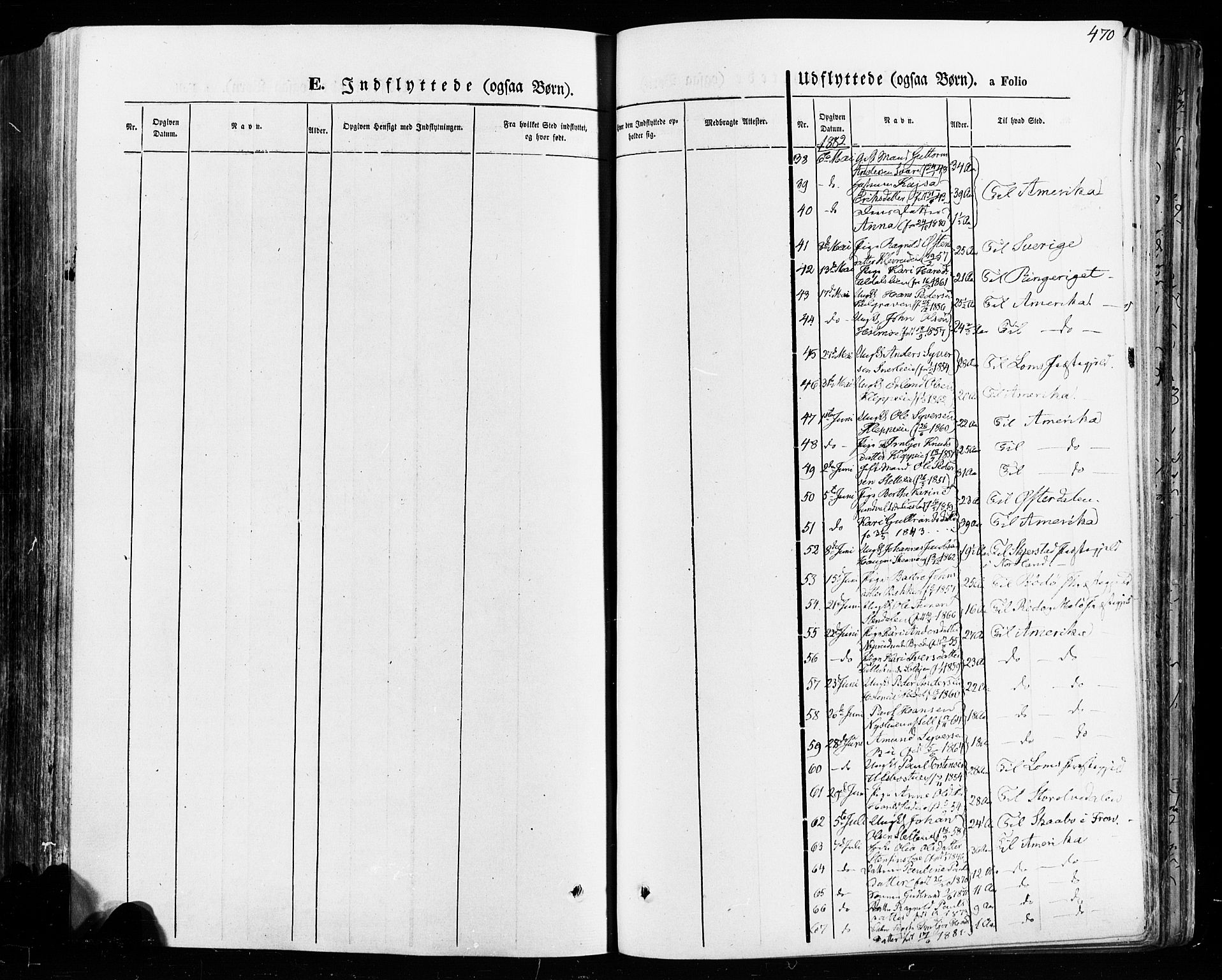 Vågå prestekontor, SAH/PREST-076/H/Ha/Haa/L0007: Parish register (official) no. 7 /1, 1872-1886, p. 470