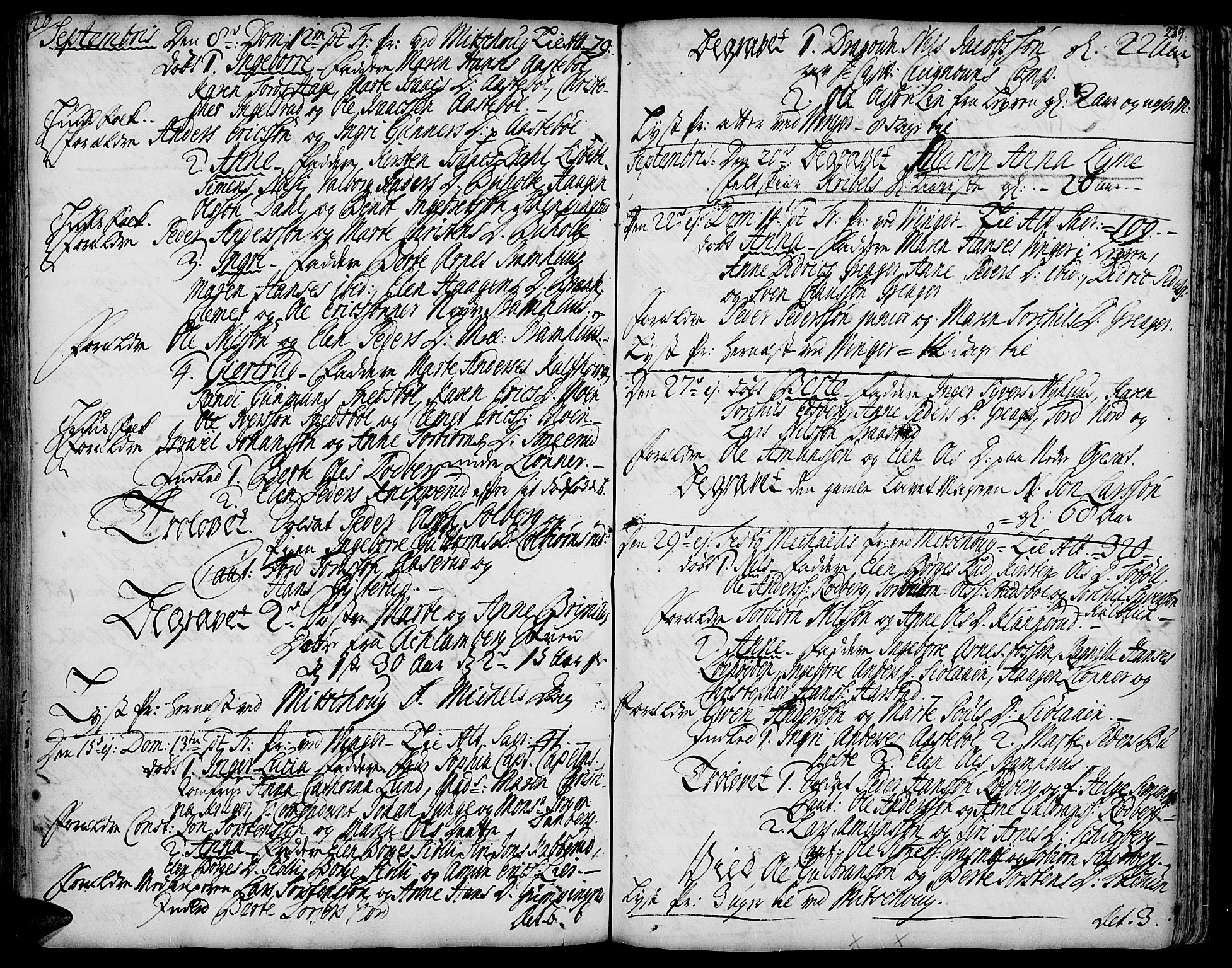 Vinger prestekontor, AV/SAH-PREST-024/H/Ha/Haa/L0001: Parish register (official) no. 1, 1689-1729, p. 239